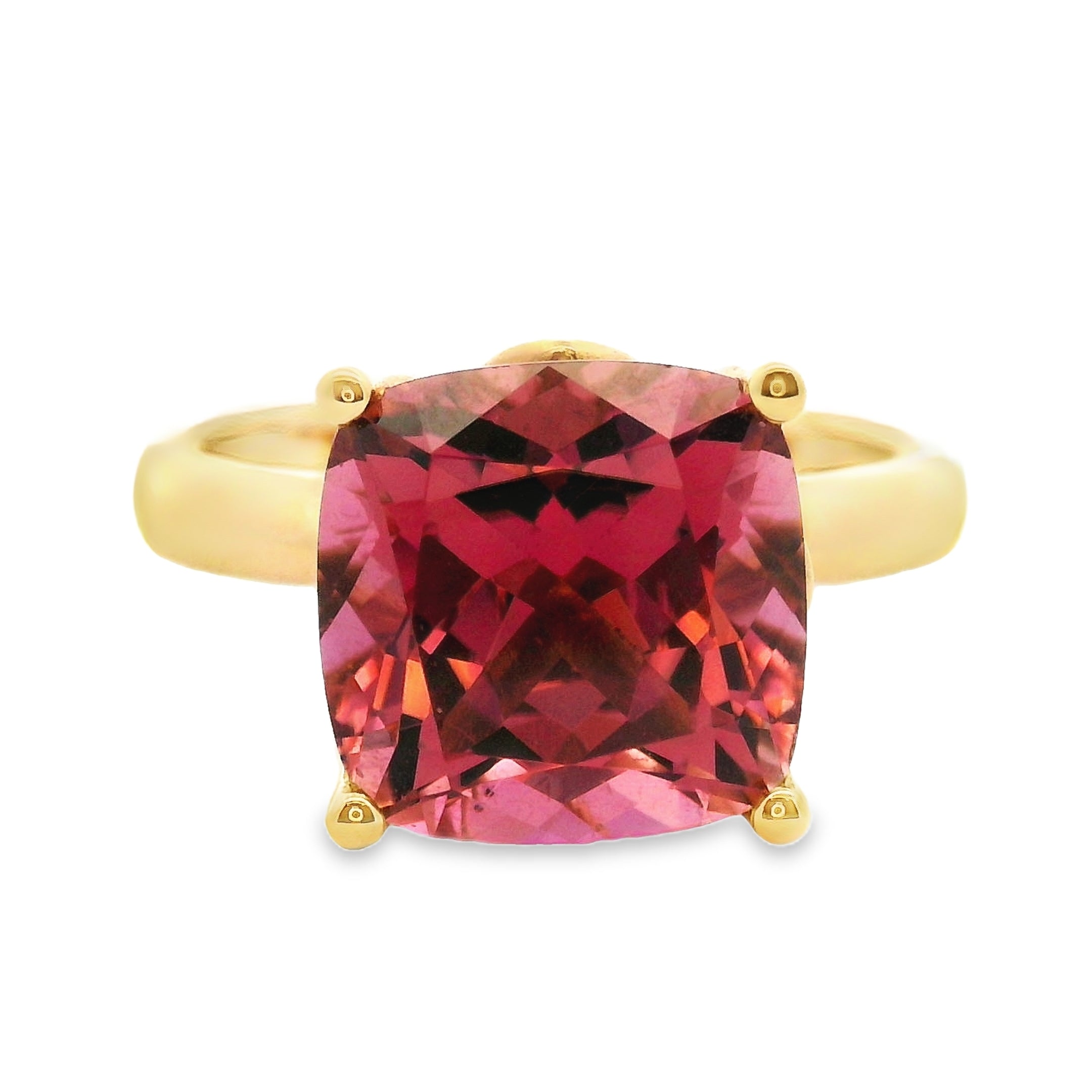 18ct Yellow Gold Tourmaline Dress Ring