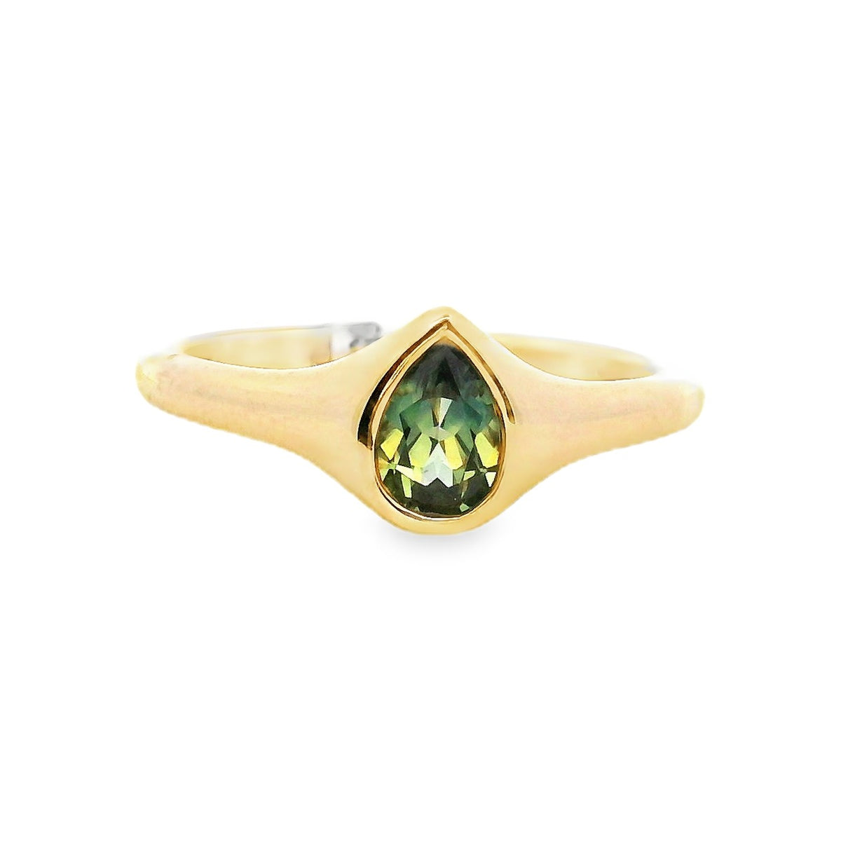 9ct Yellow Gold Parti Sapphire Ring
