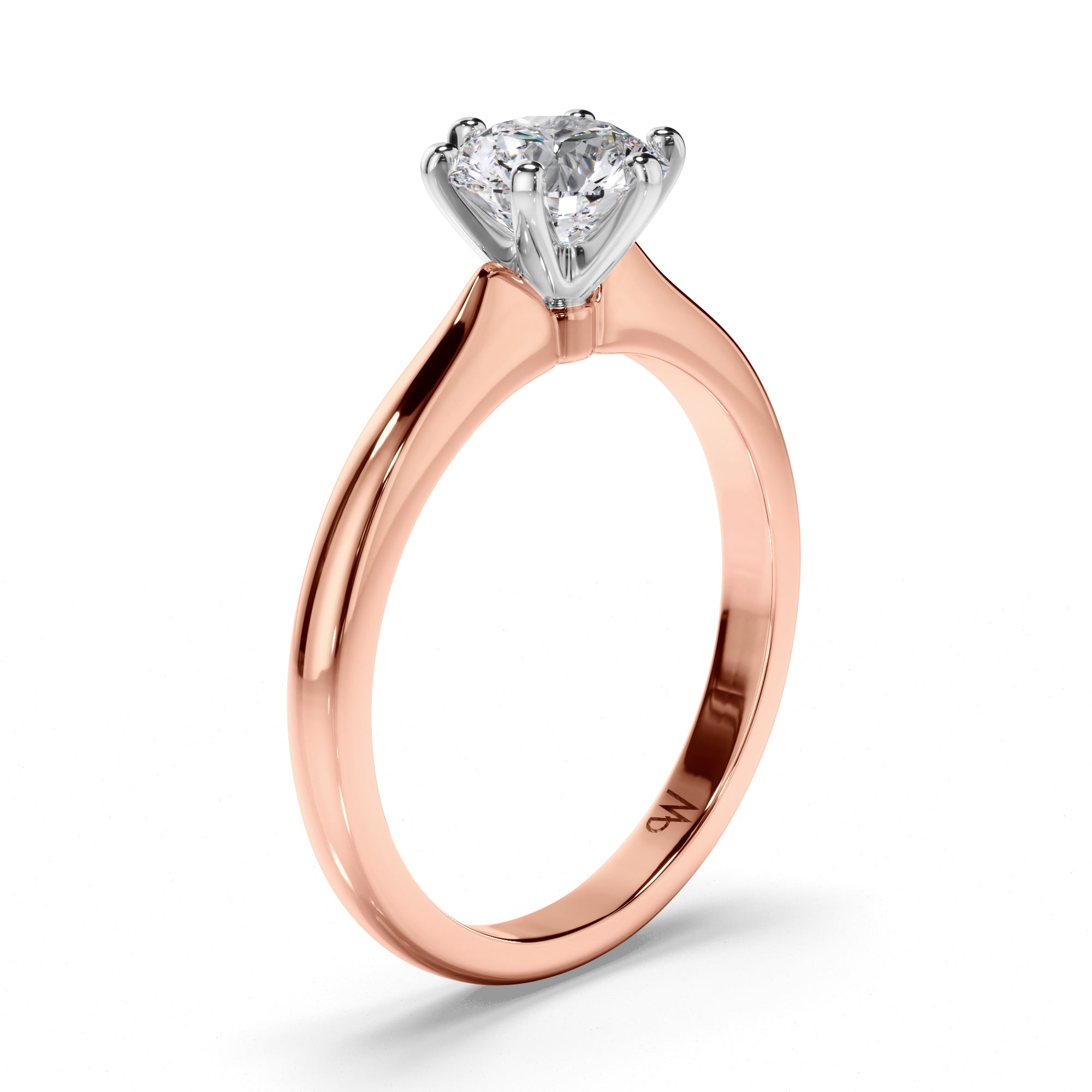 Round Diamond Solitaire Engagement Ring