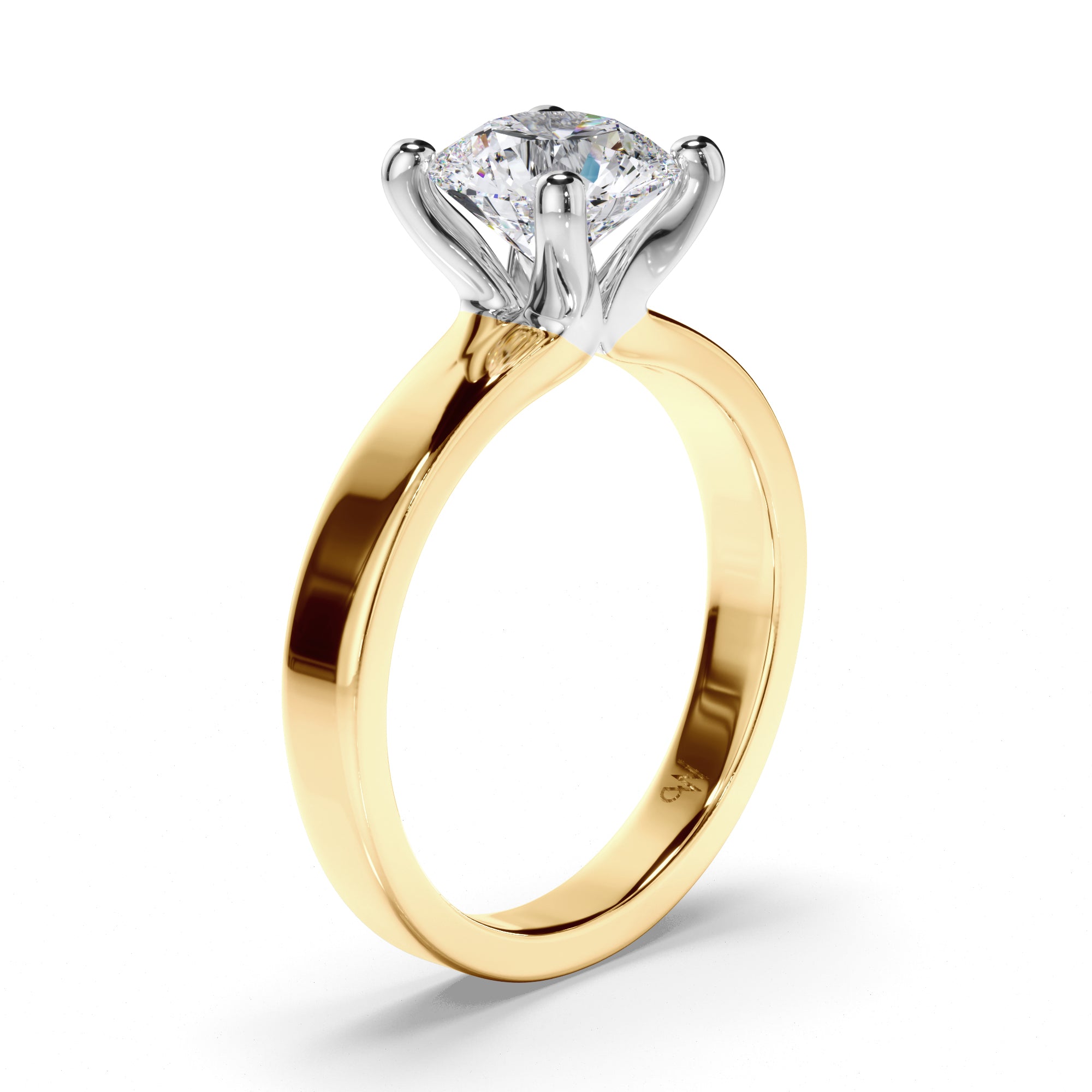 Round Diamond Solitaire Engagement Ring