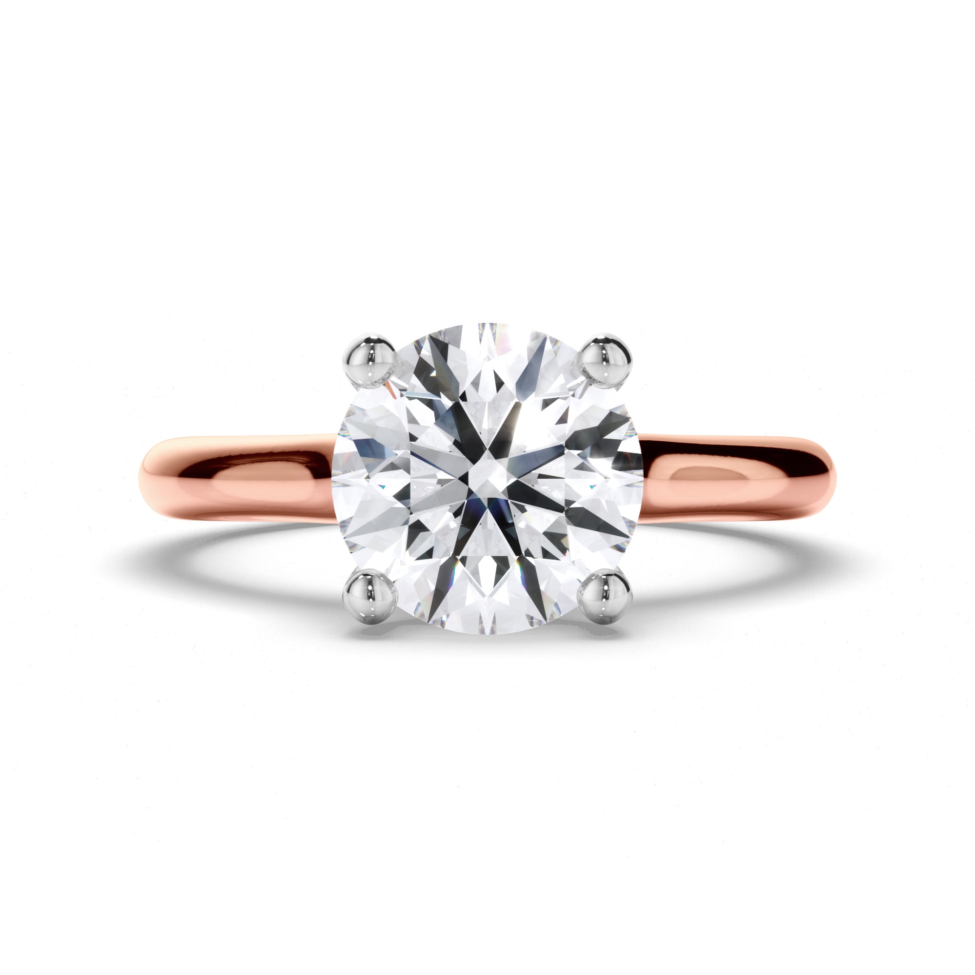 Round Diamond Solitaire Engagement Ring