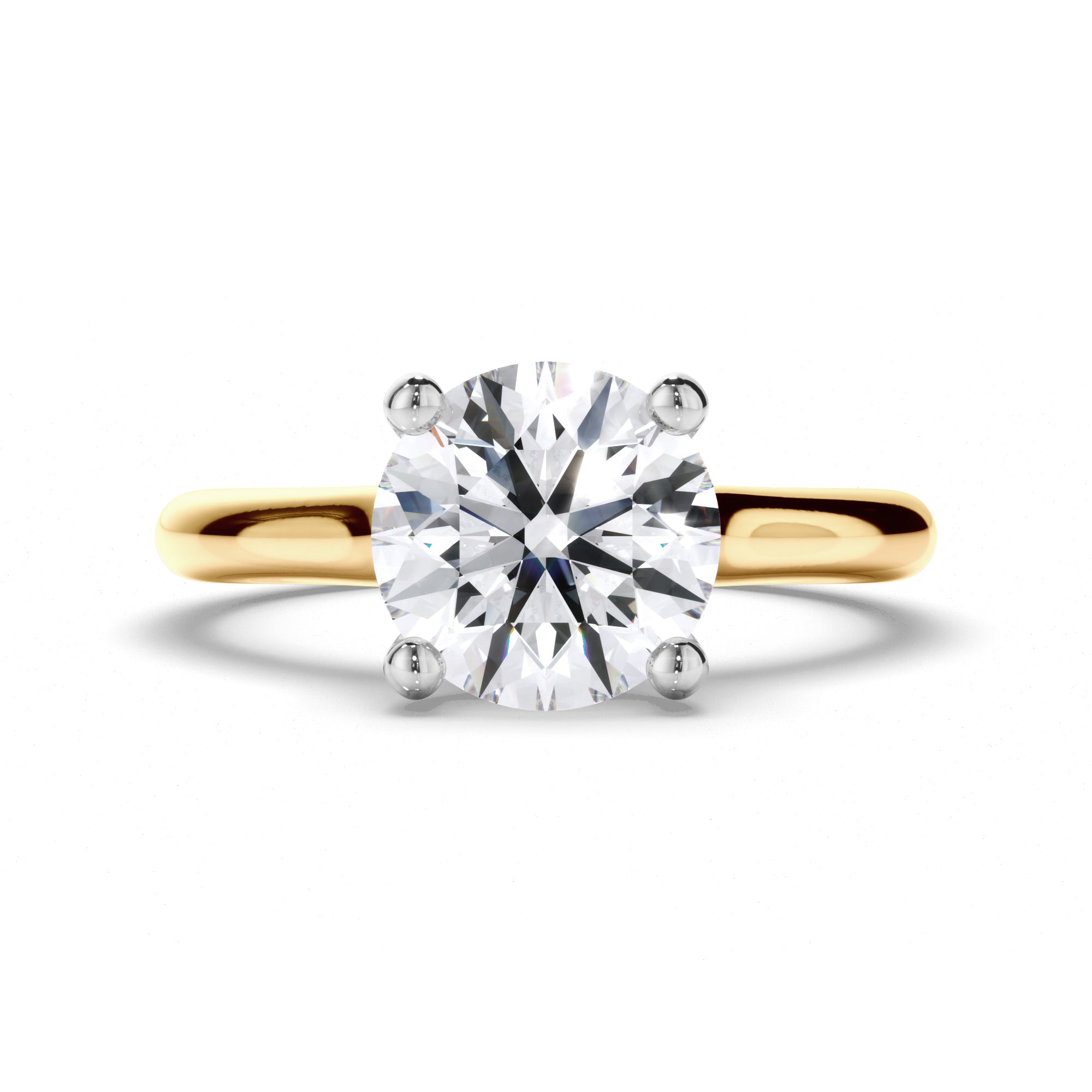 Round Diamond Solitaire Engagement Ring