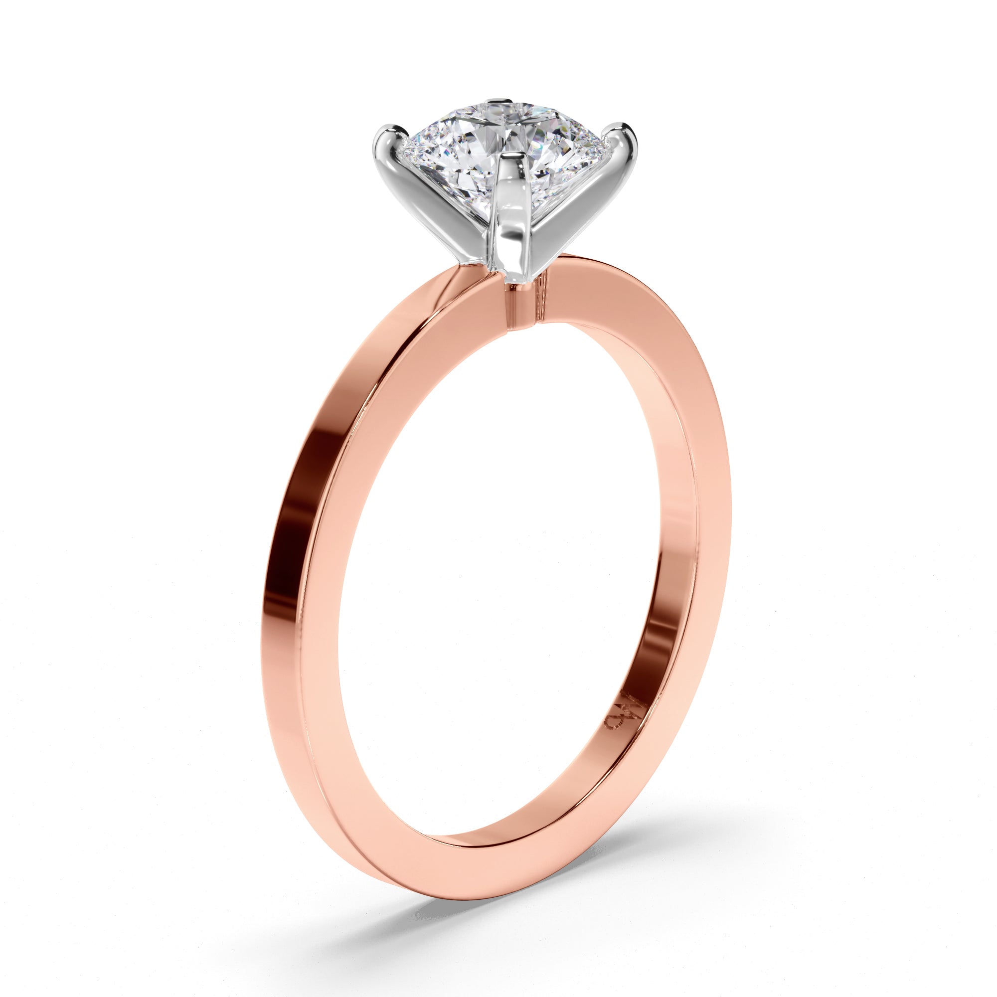 Round Diamond Solitaire Engagement Ring