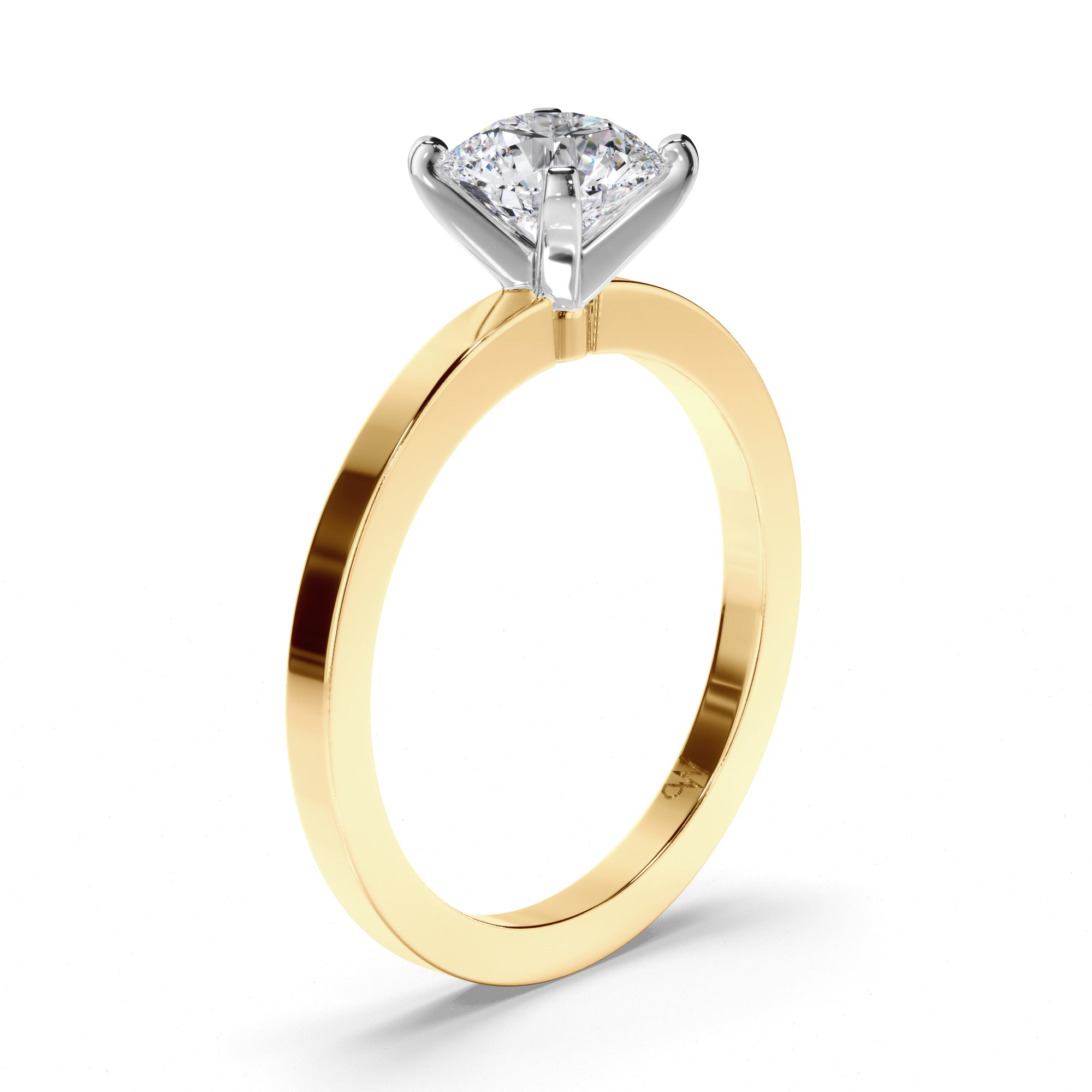 Round Diamond Solitaire Engagement Ring