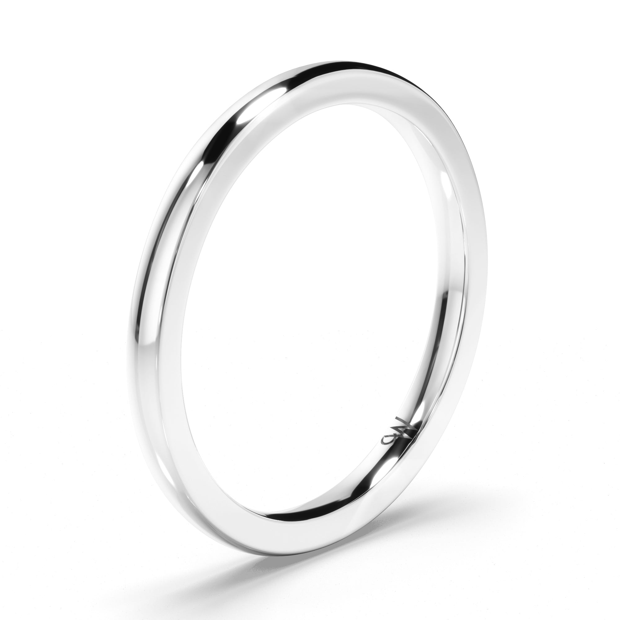 Polished Plain 1.8mm Wedding Ring