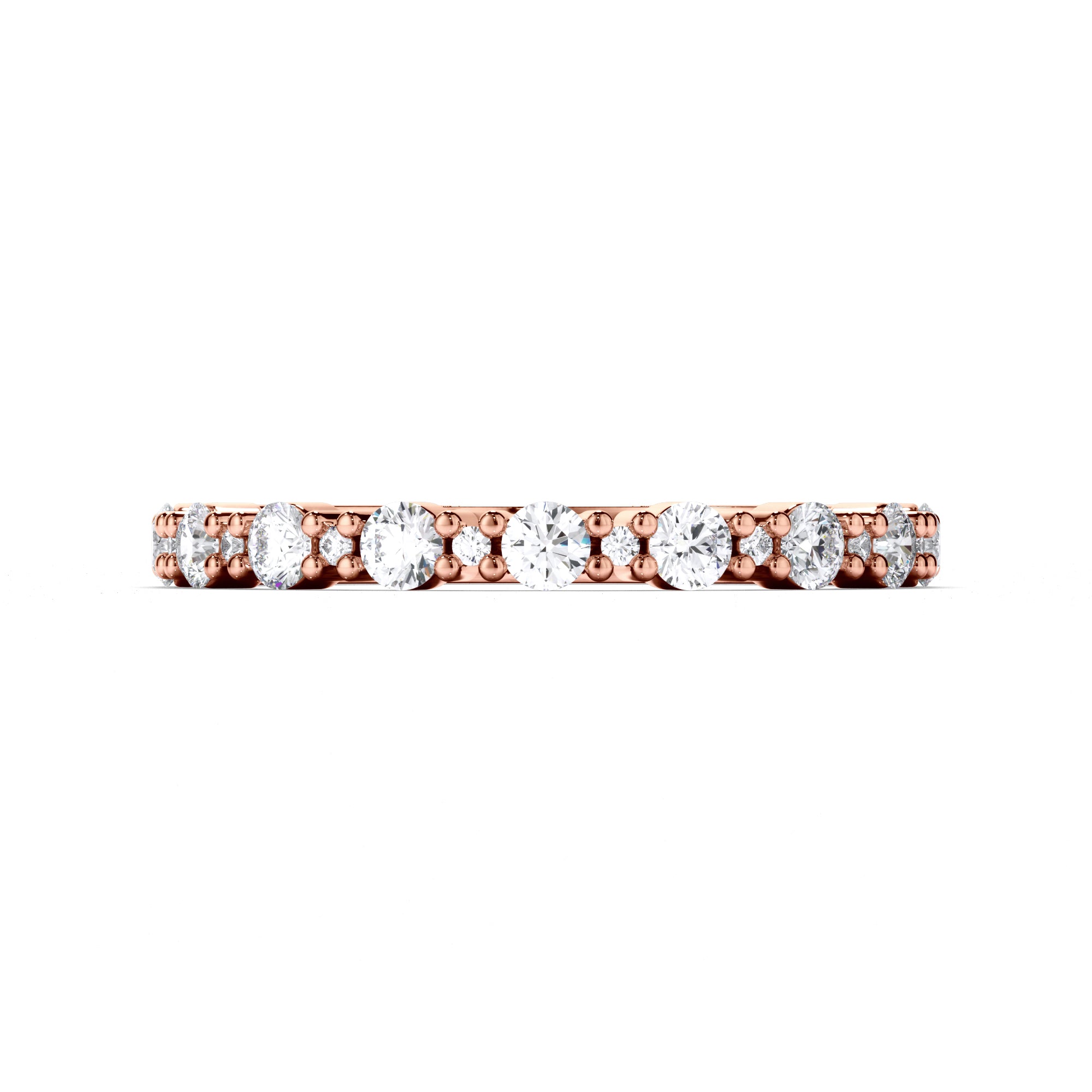 Round Brilliant Cut Diamond Wedding Ring