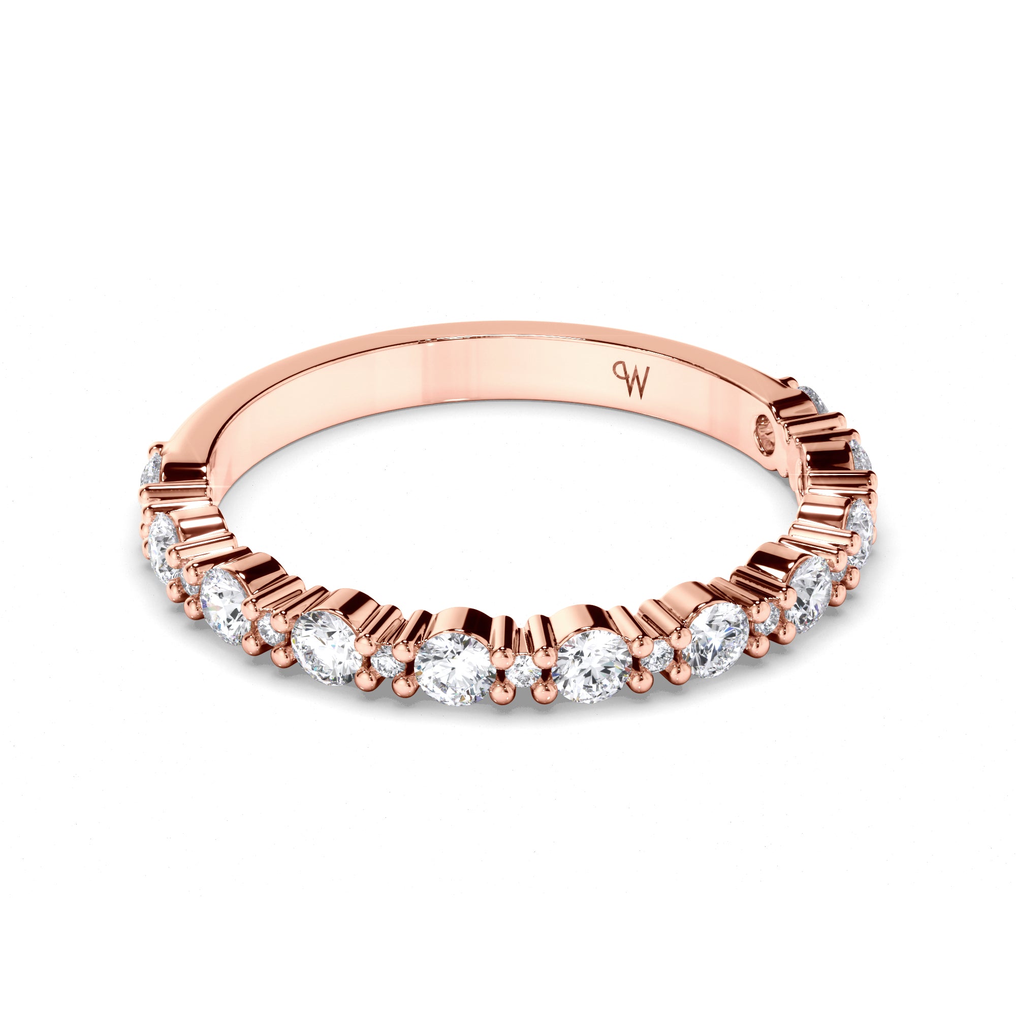 Round Brilliant Cut Diamond Wedding Ring