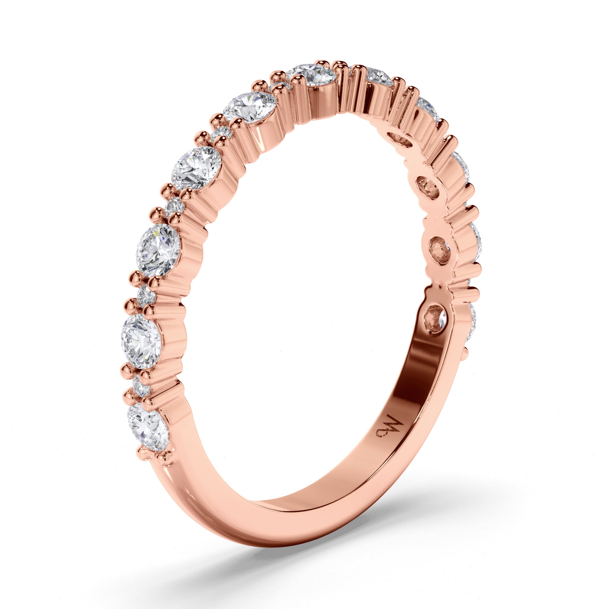 Round Brilliant Cut Diamond Wedding Ring