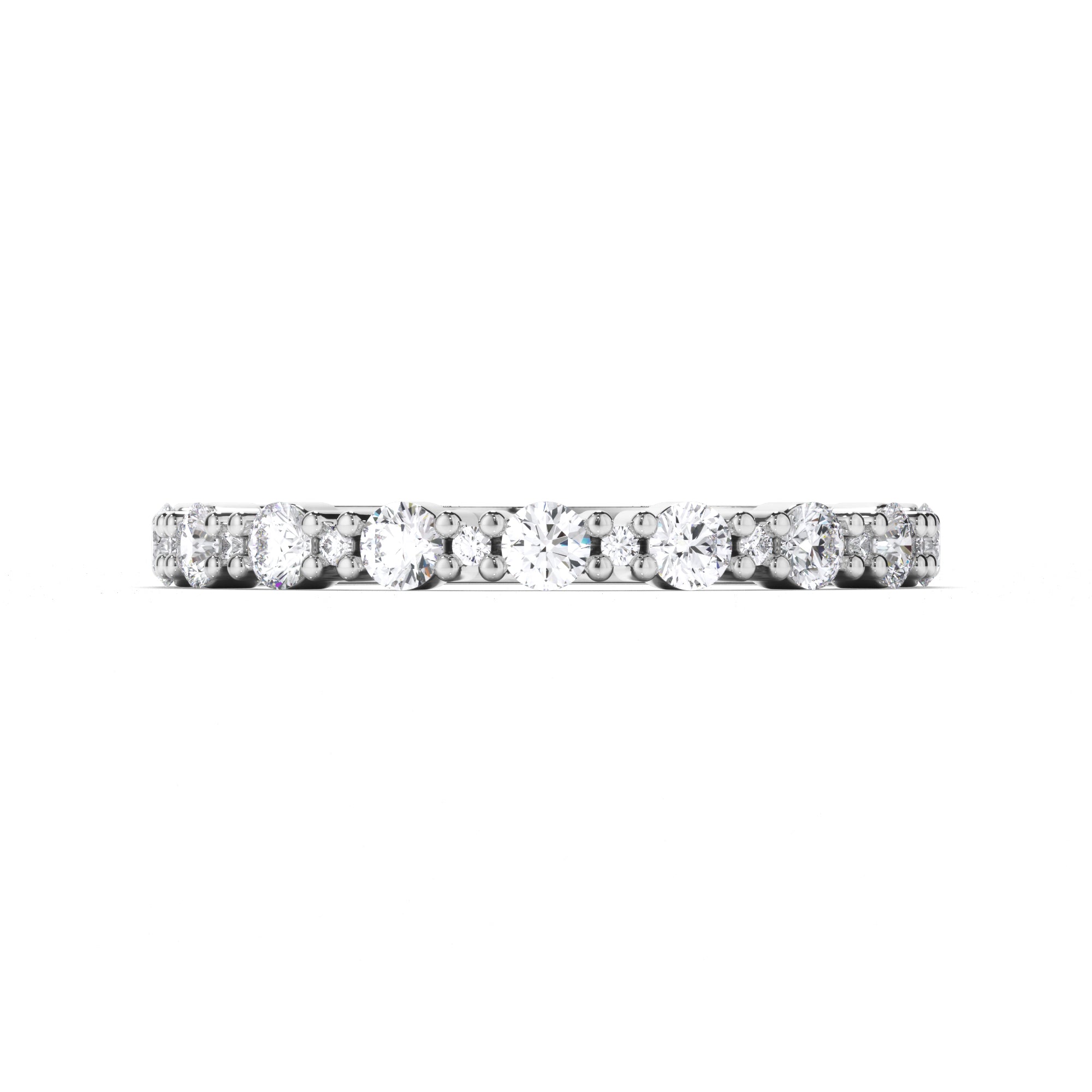 Round Brilliant Cut Diamond Wedding Ring