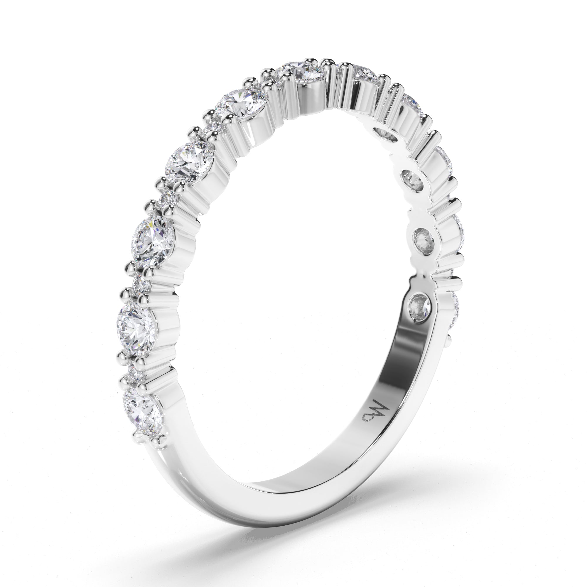 Round Brilliant Cut Diamond Wedding Ring