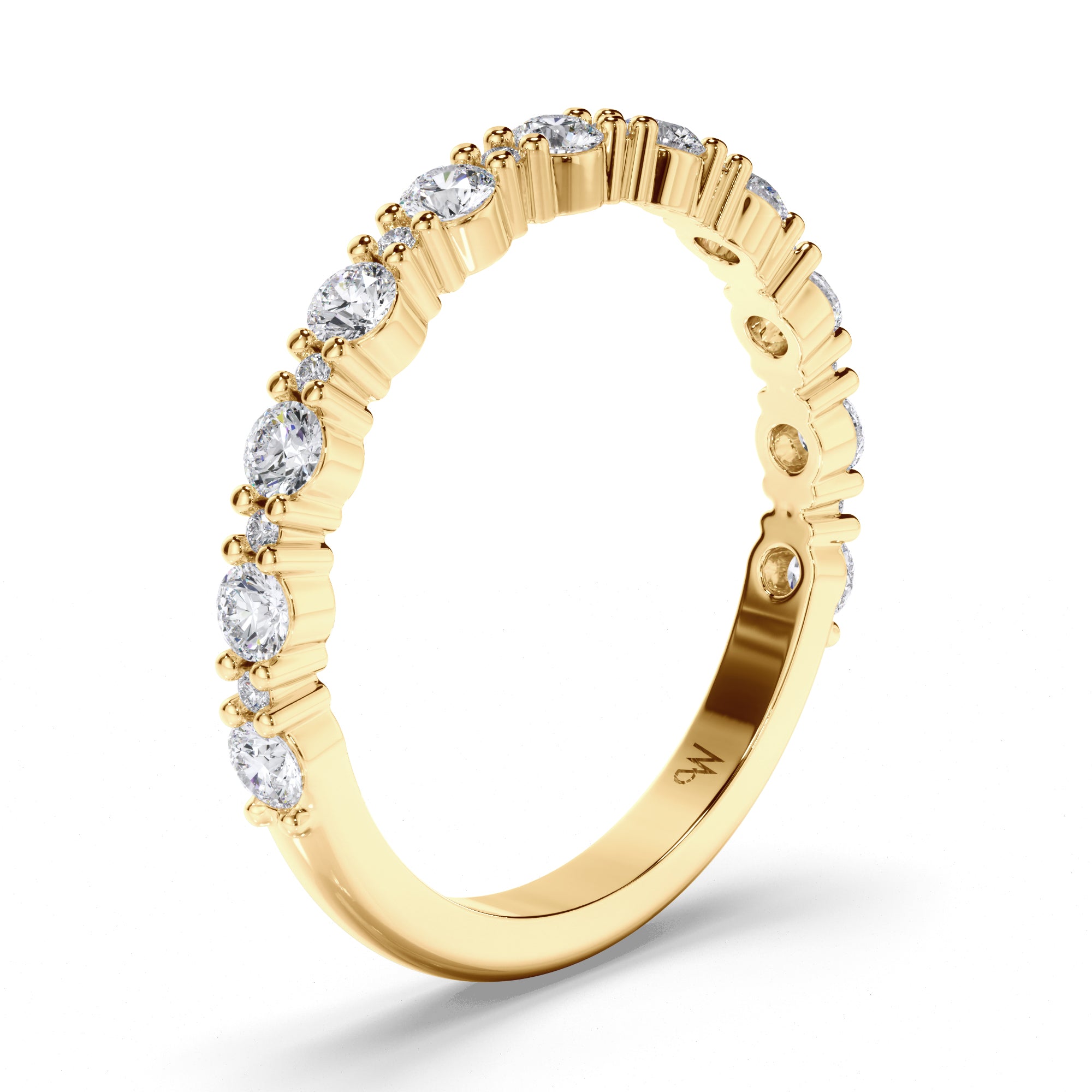 Round Brilliant Cut Diamond Wedding Ring