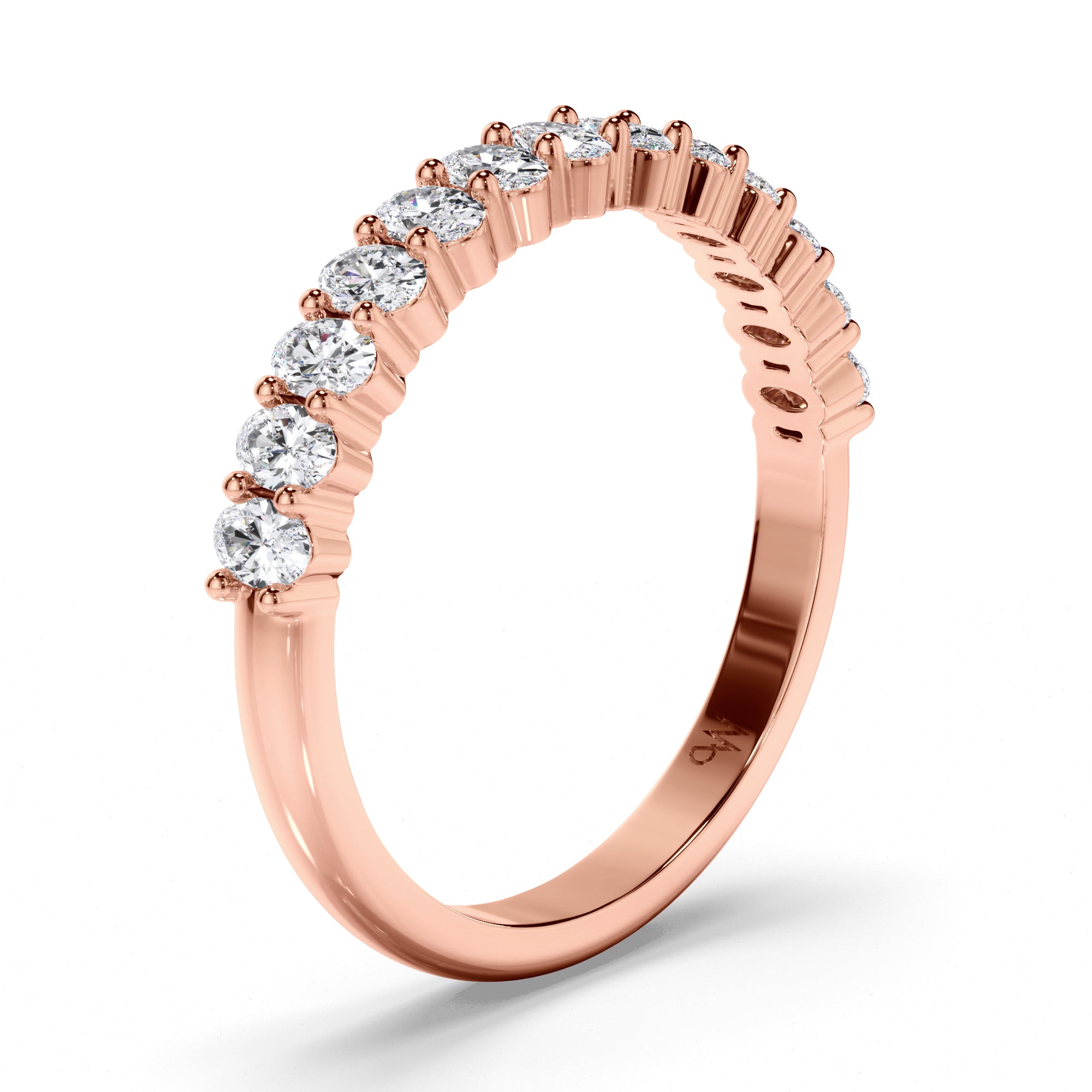 Oval Cut Diamond Wedding Ring