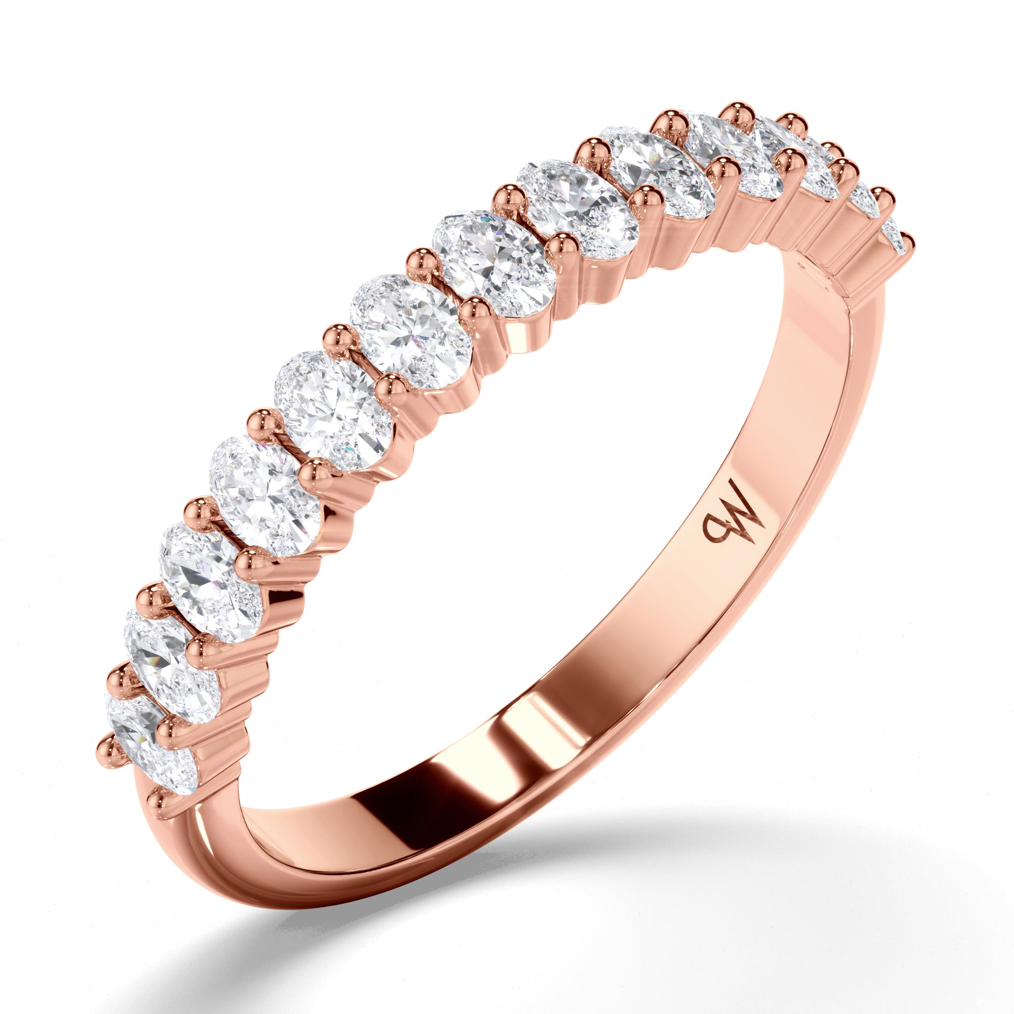 Oval Cut Diamond Wedding Ring