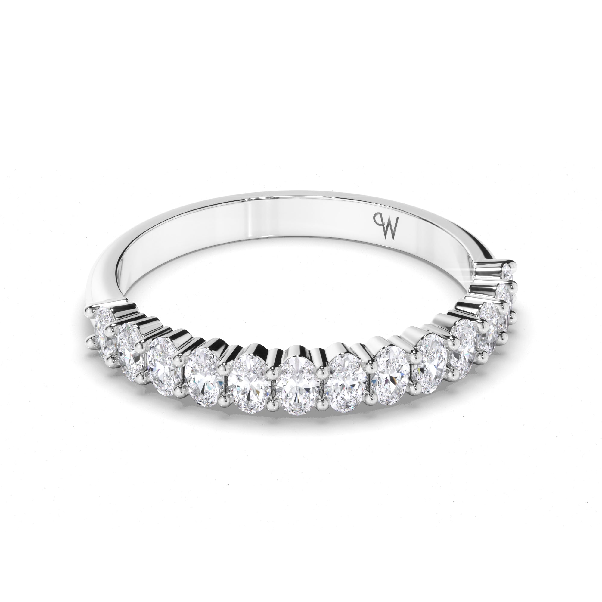 Oval Cut Diamond Wedding Ring