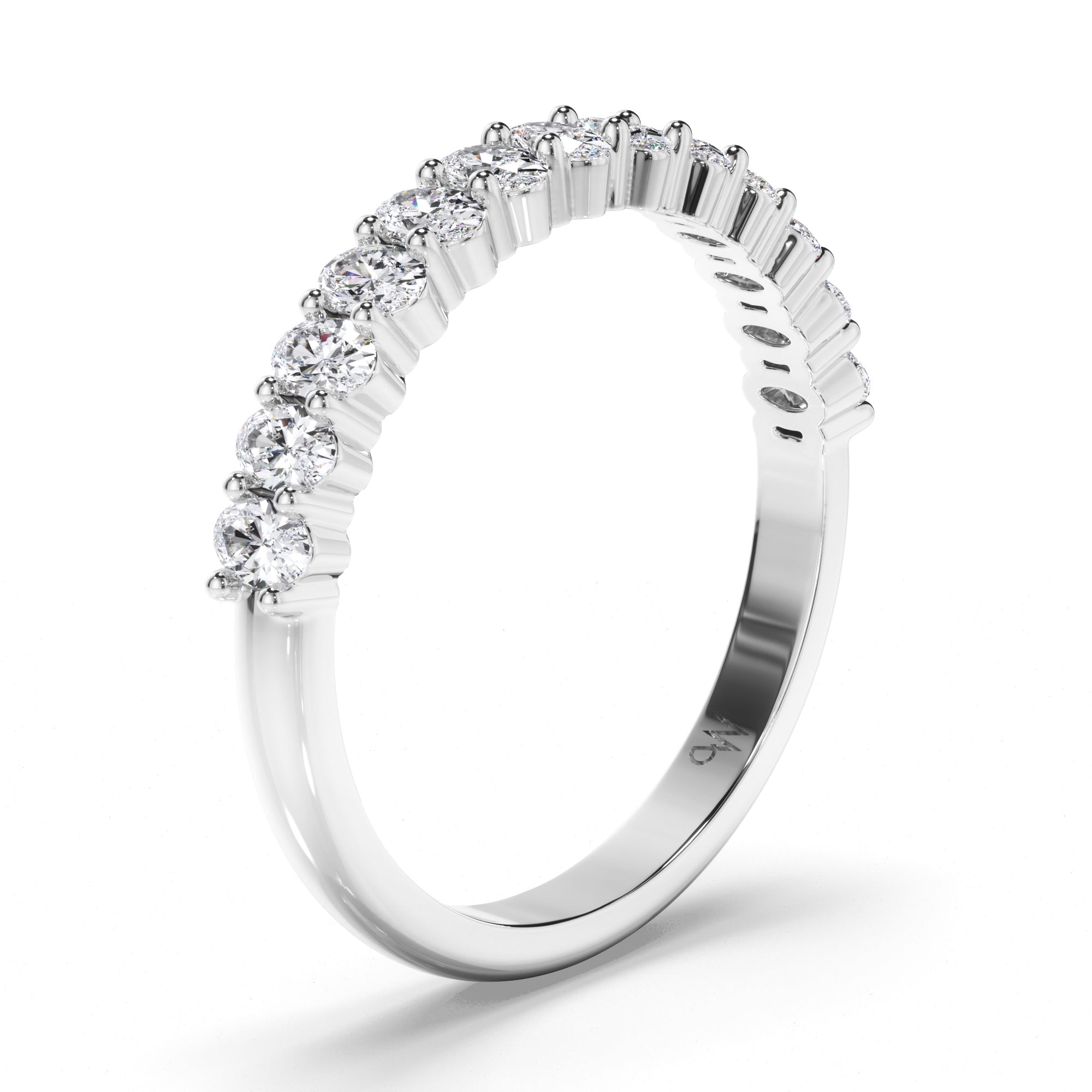 Oval Cut Diamond Wedding Ring