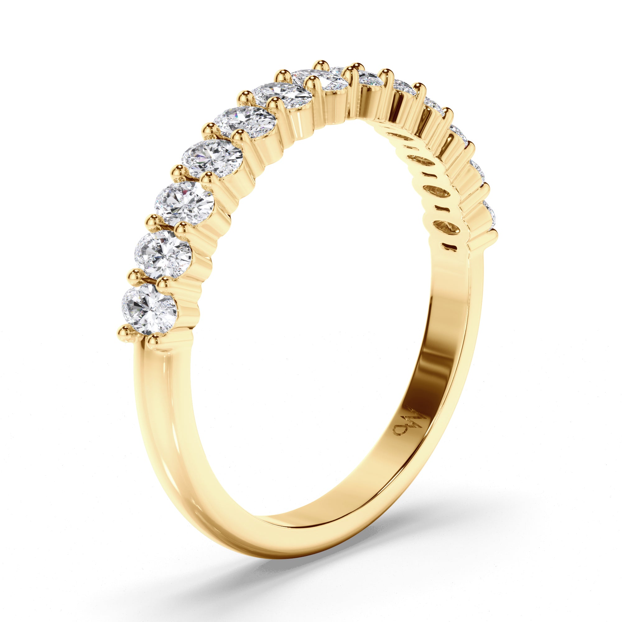Oval Cut Diamond Wedding Ring
