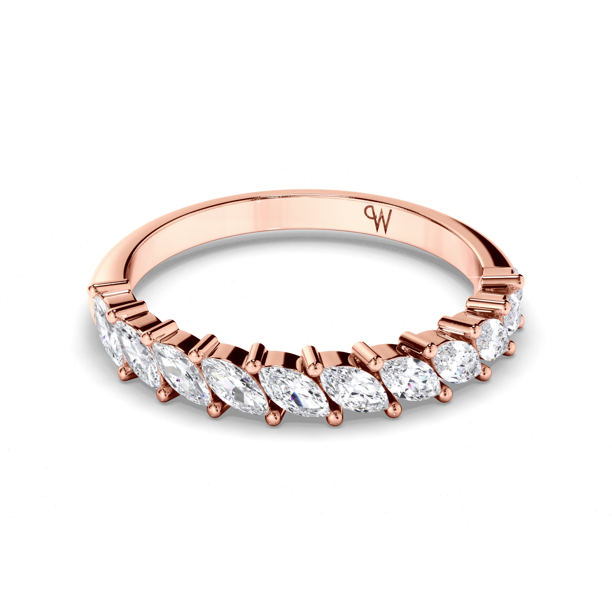 Marquise Diamond Wedding Ring