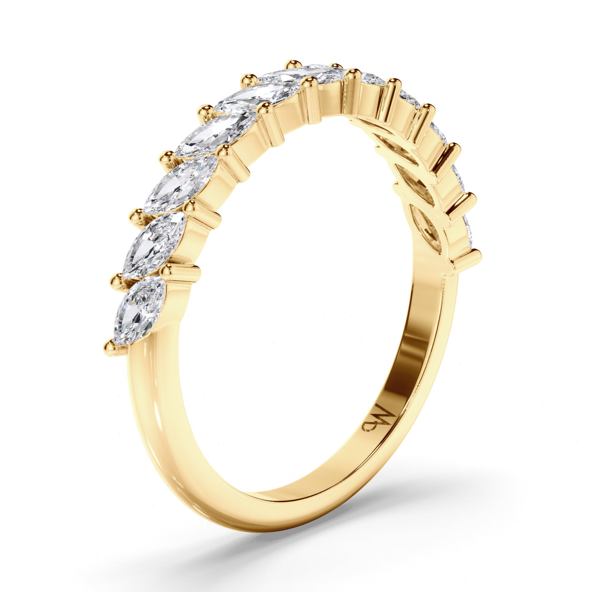 Marquise Diamond Wedding Ring