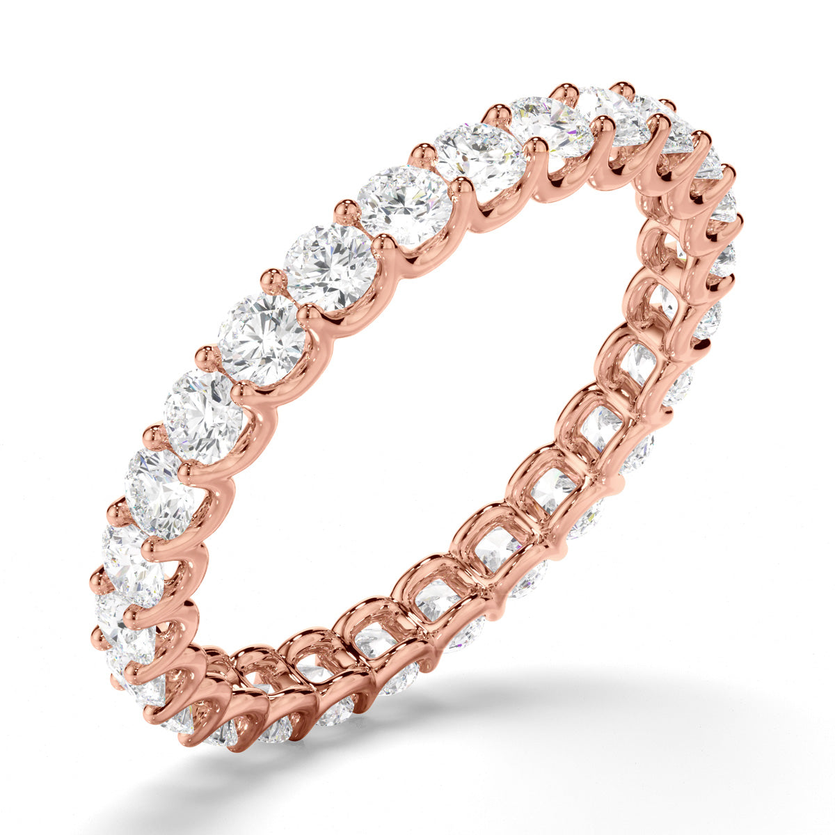 Round Brilliant Cut Diamond Eternity Ring
