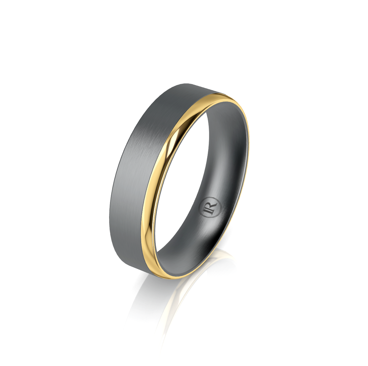 Tantalum and 9ct Yellow Gold