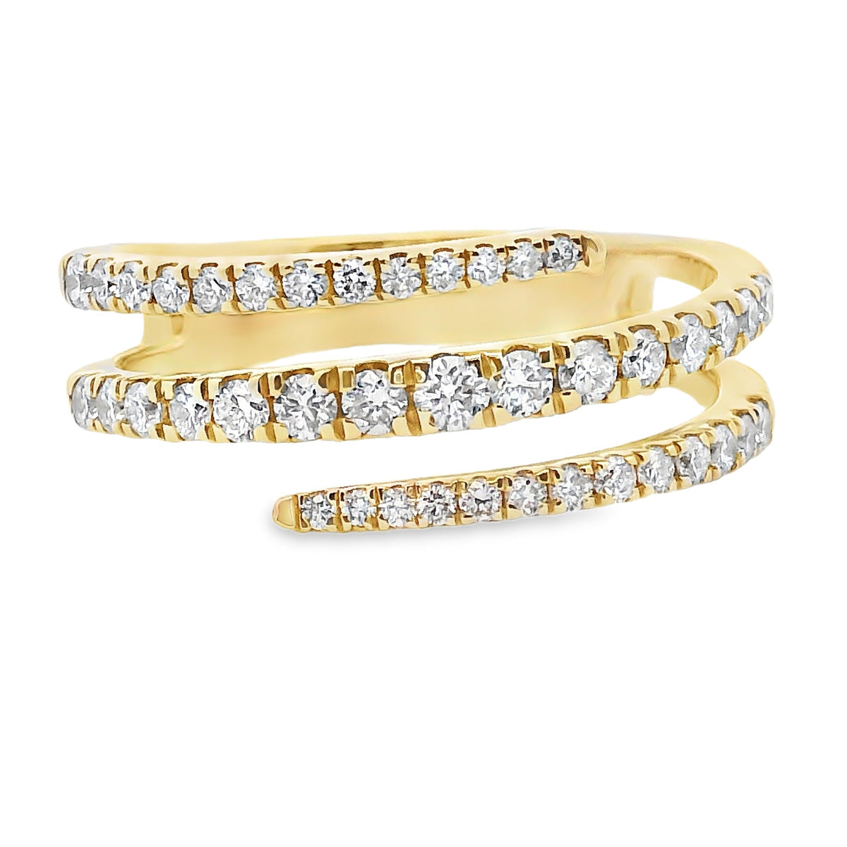 18ct Yellow Gold Diamond Dress Ring