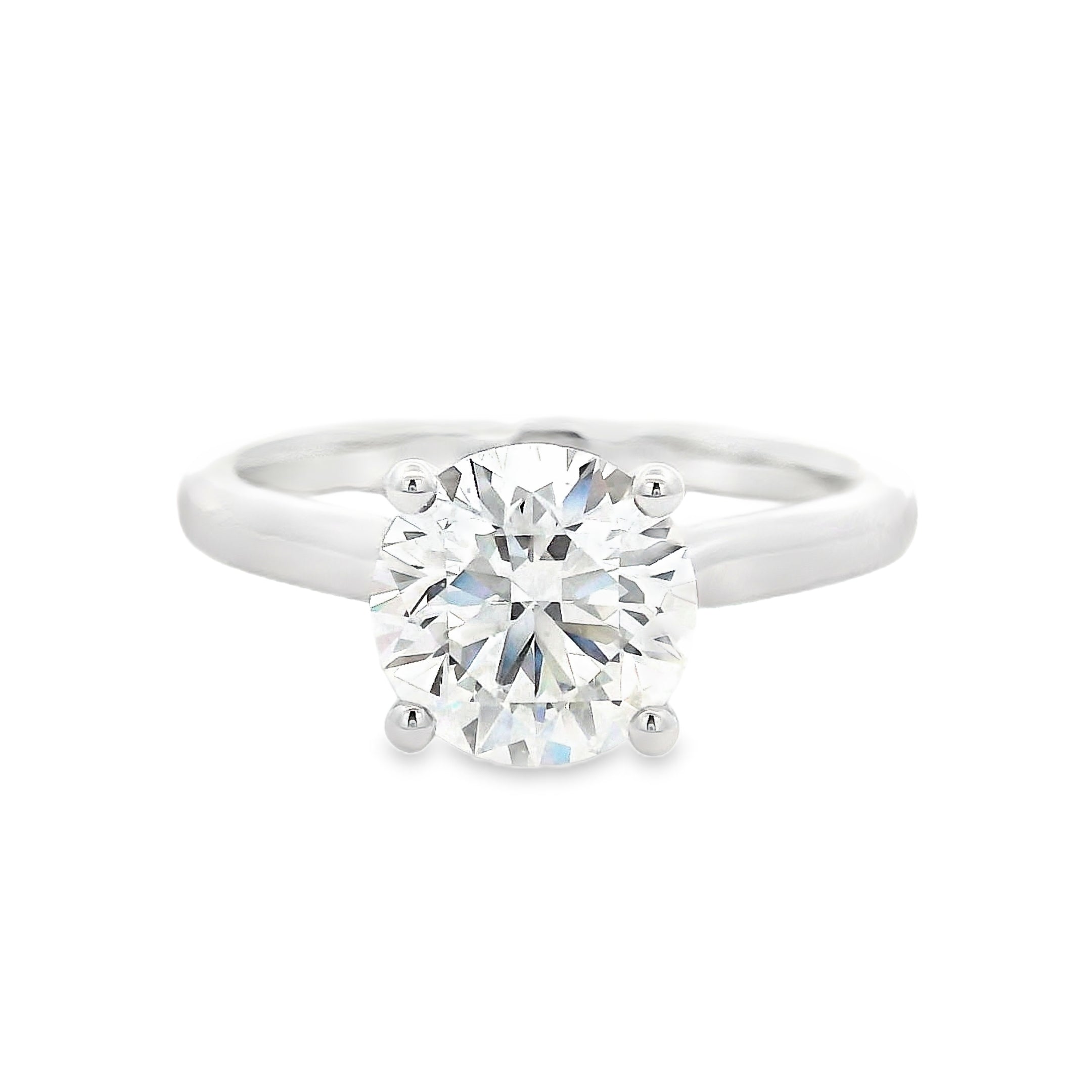 18ct White Gold 1.87ct Lab Grown Engagement Ring