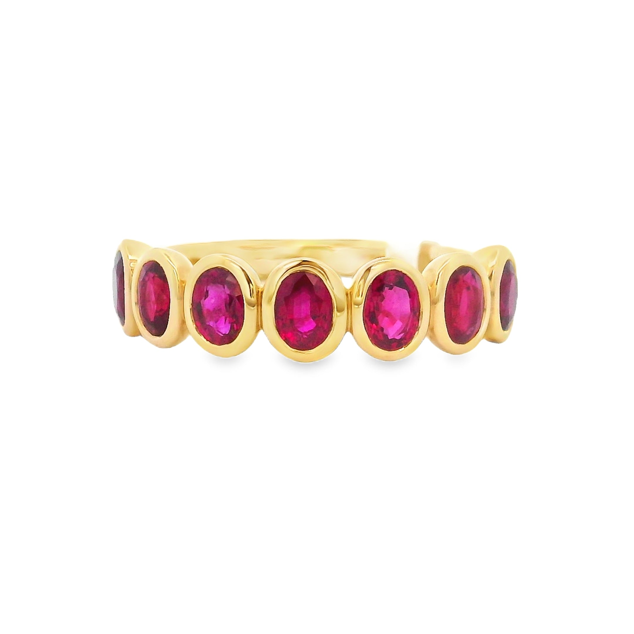 18ct Yellow Gold Ruby Ring