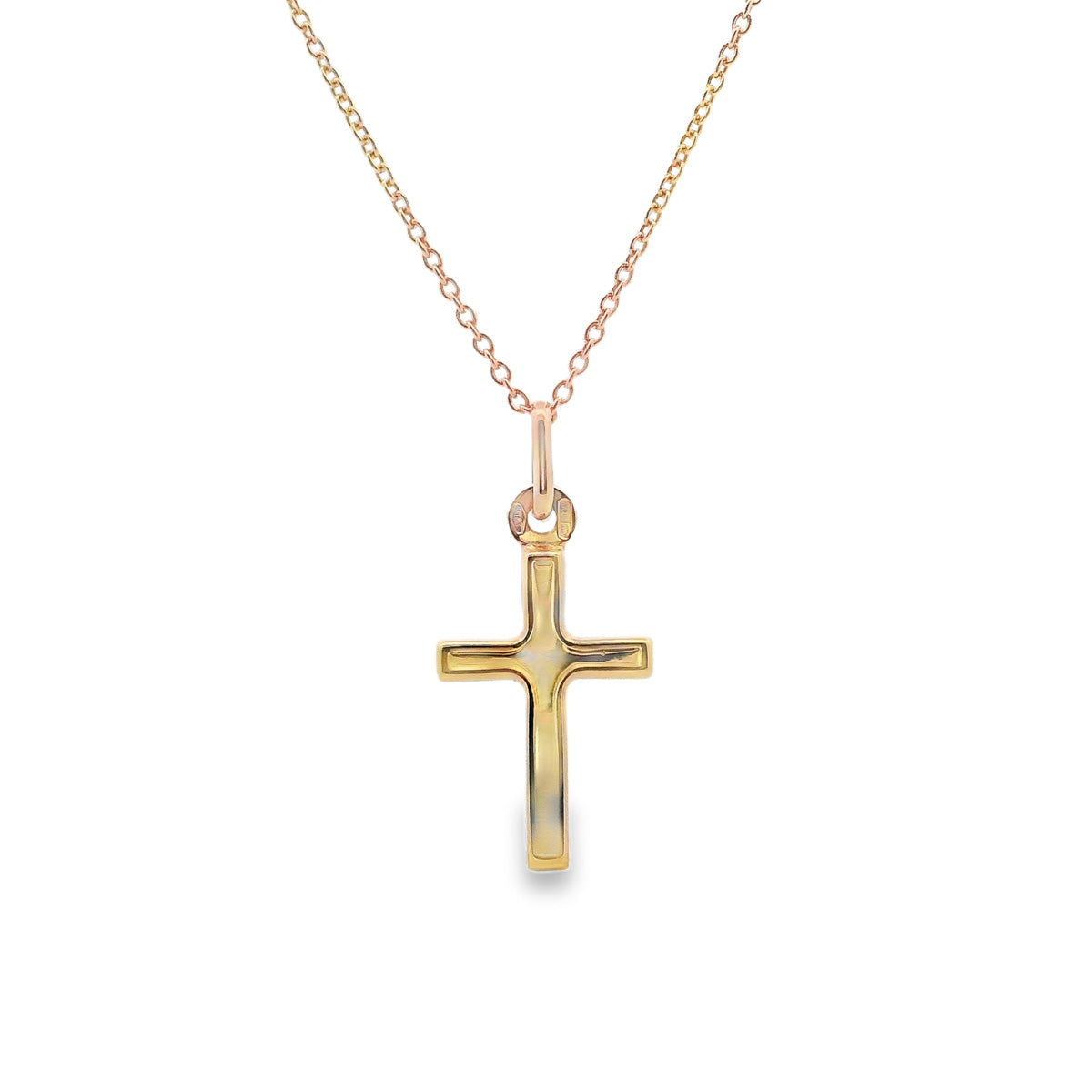 9ct Yellow Gold Cross Pendant