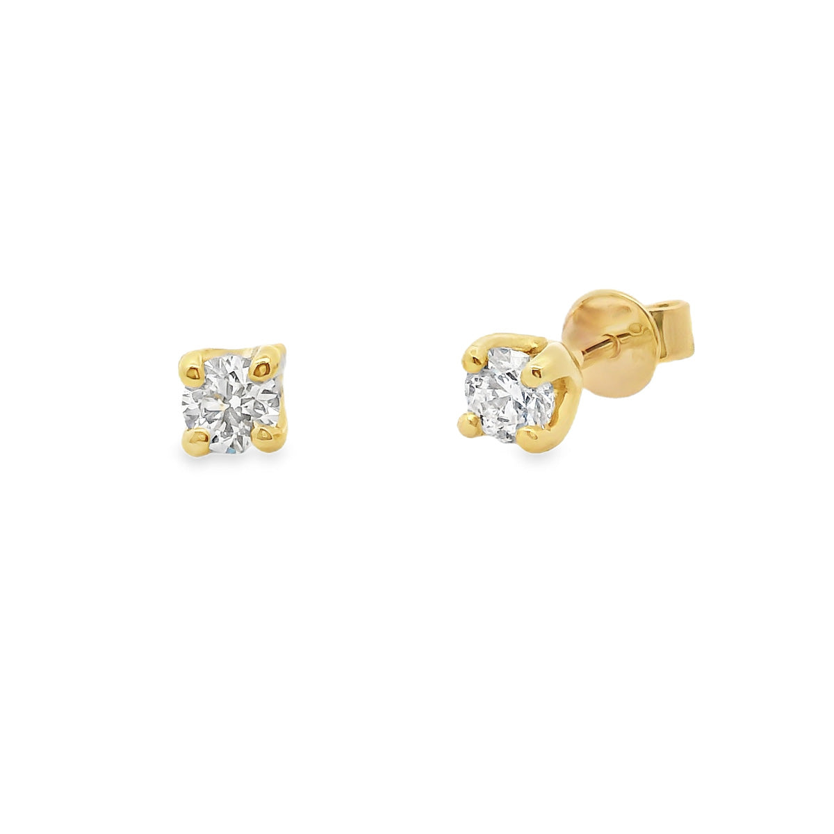 18ct White Gold 2=0.40ct Diamond Studs