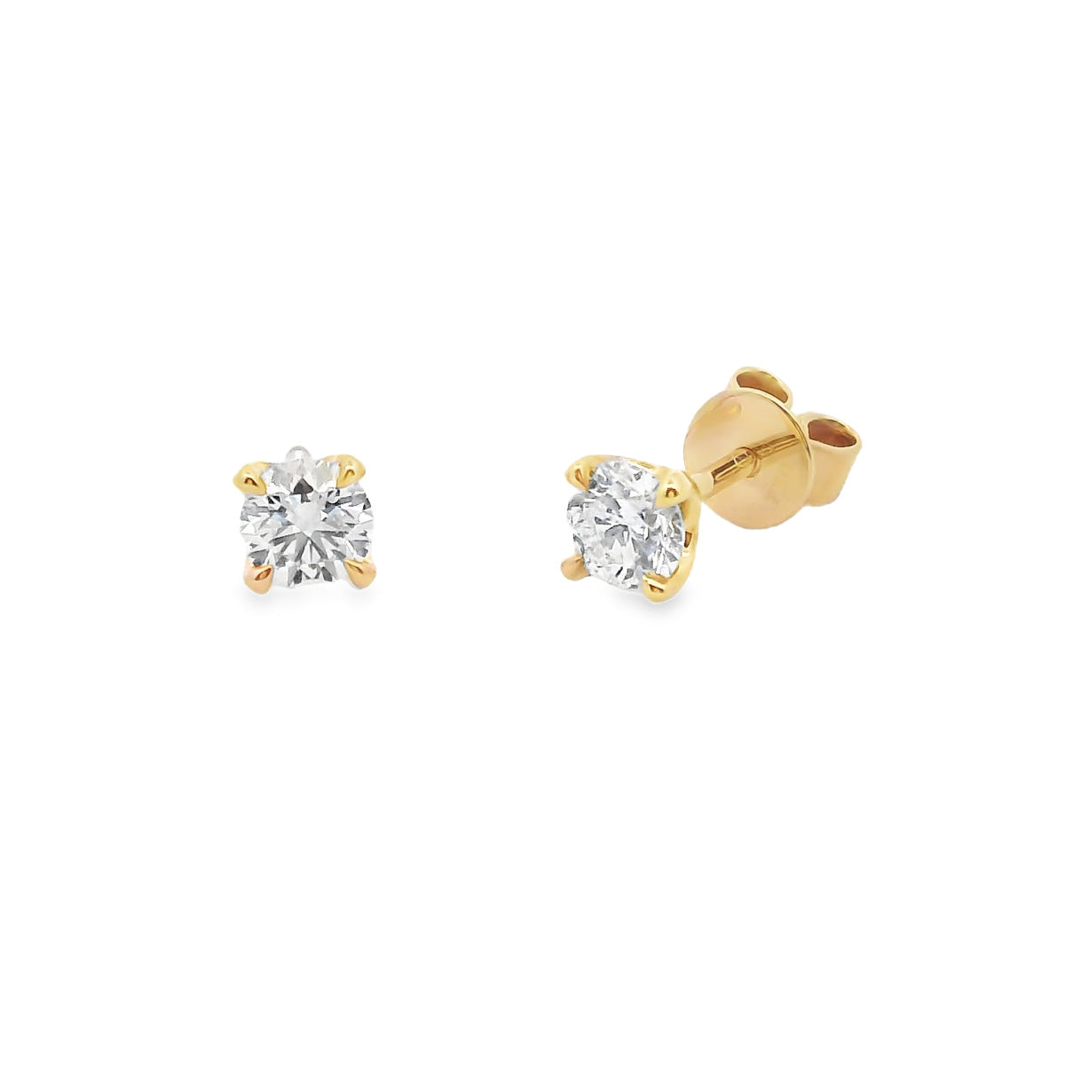 18ct White Gold 2=0.50ct Diamond Studs