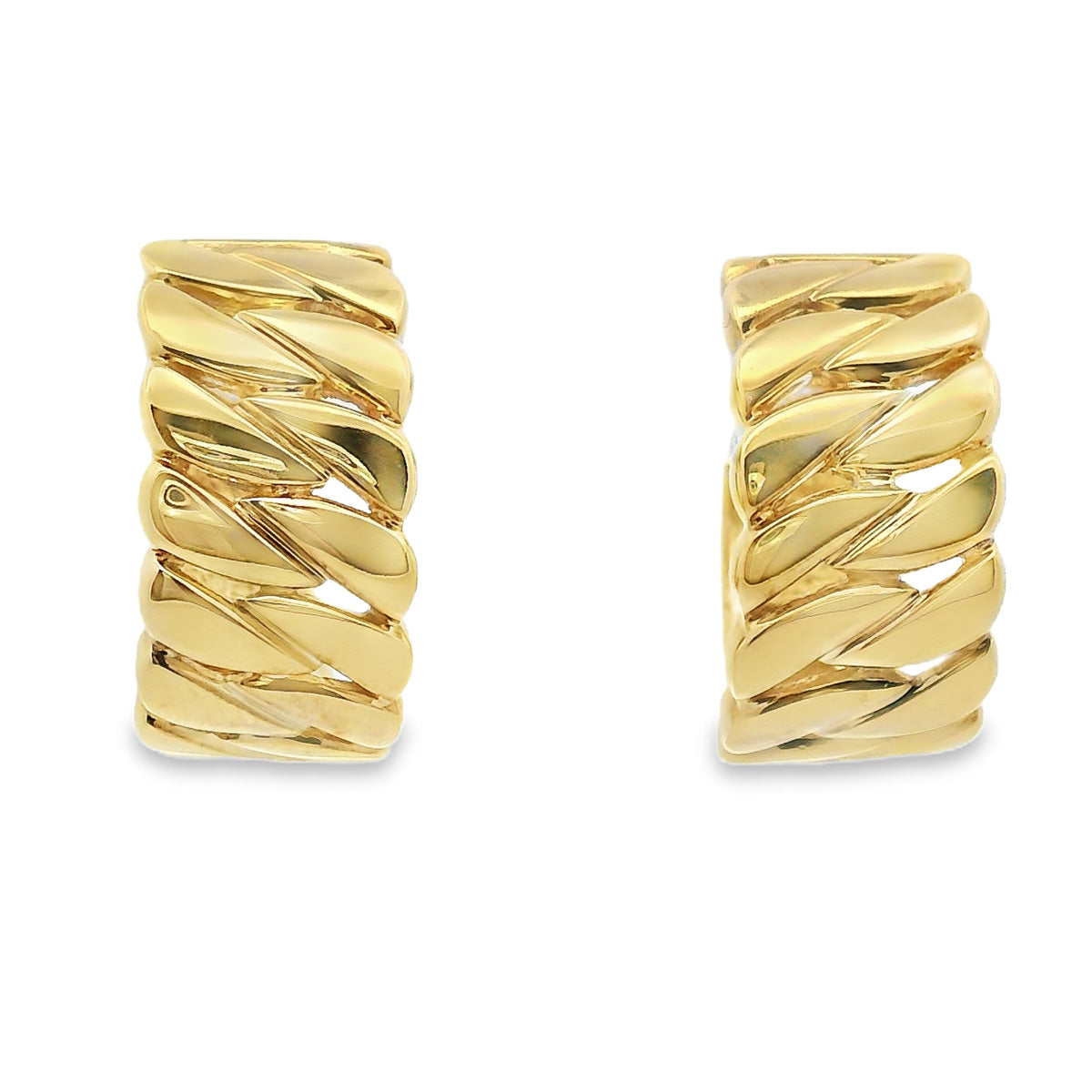 9ct Yellow Gold Huggies