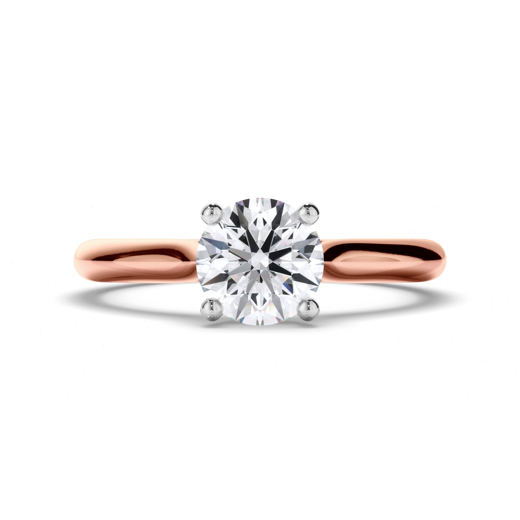 Round Diamond Solitaire Engagement Ring