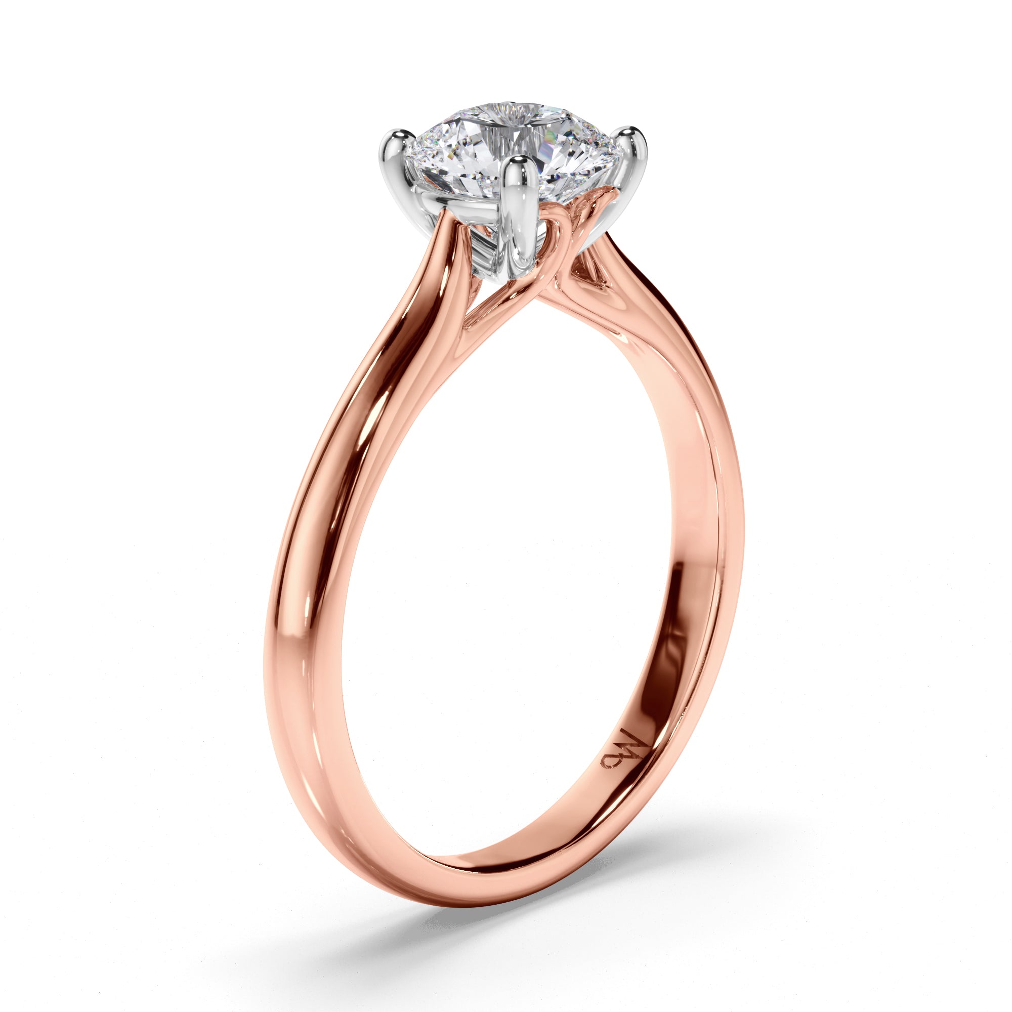 Round Diamond Solitaire Engagement Ring