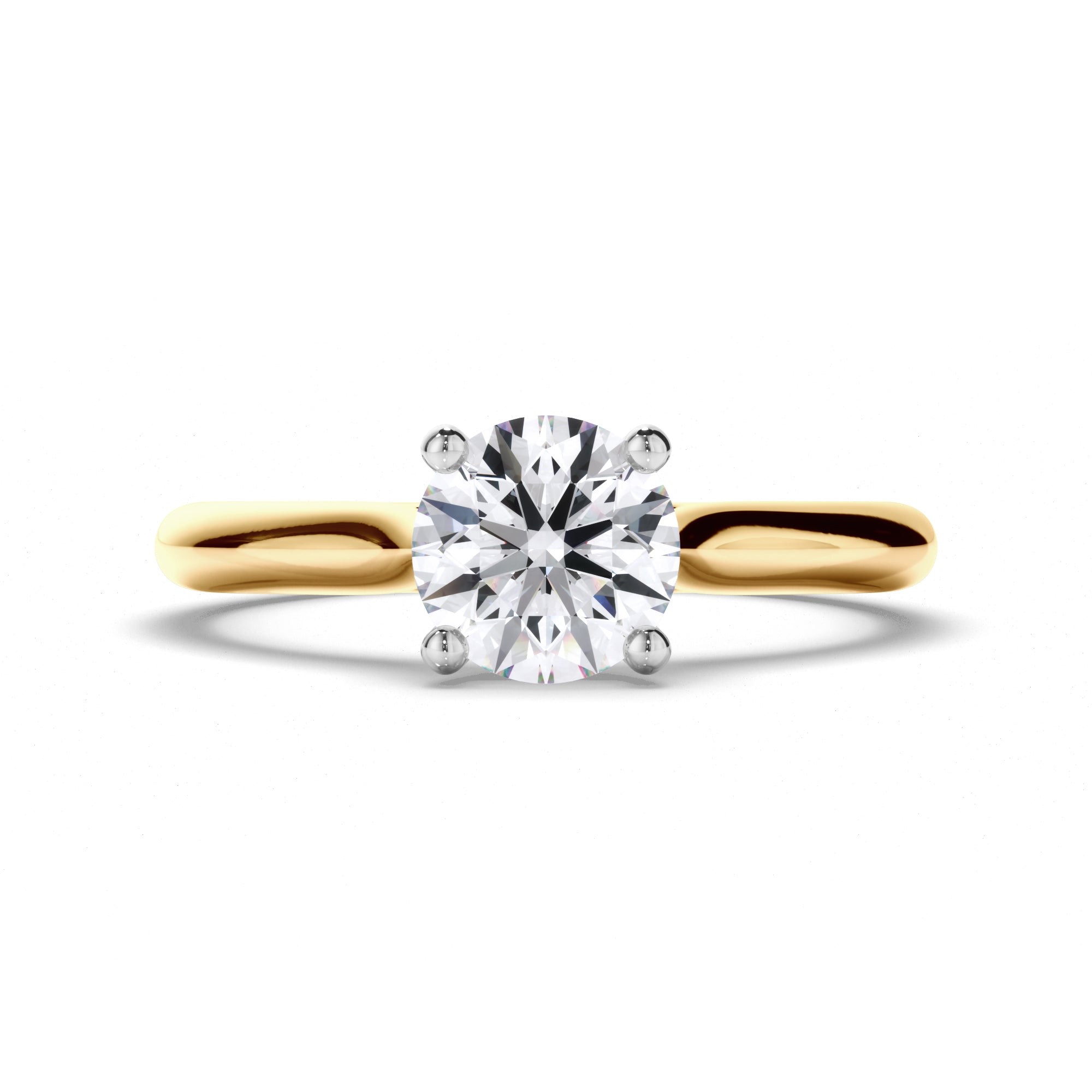 Round Diamond Solitaire Engagement Ring