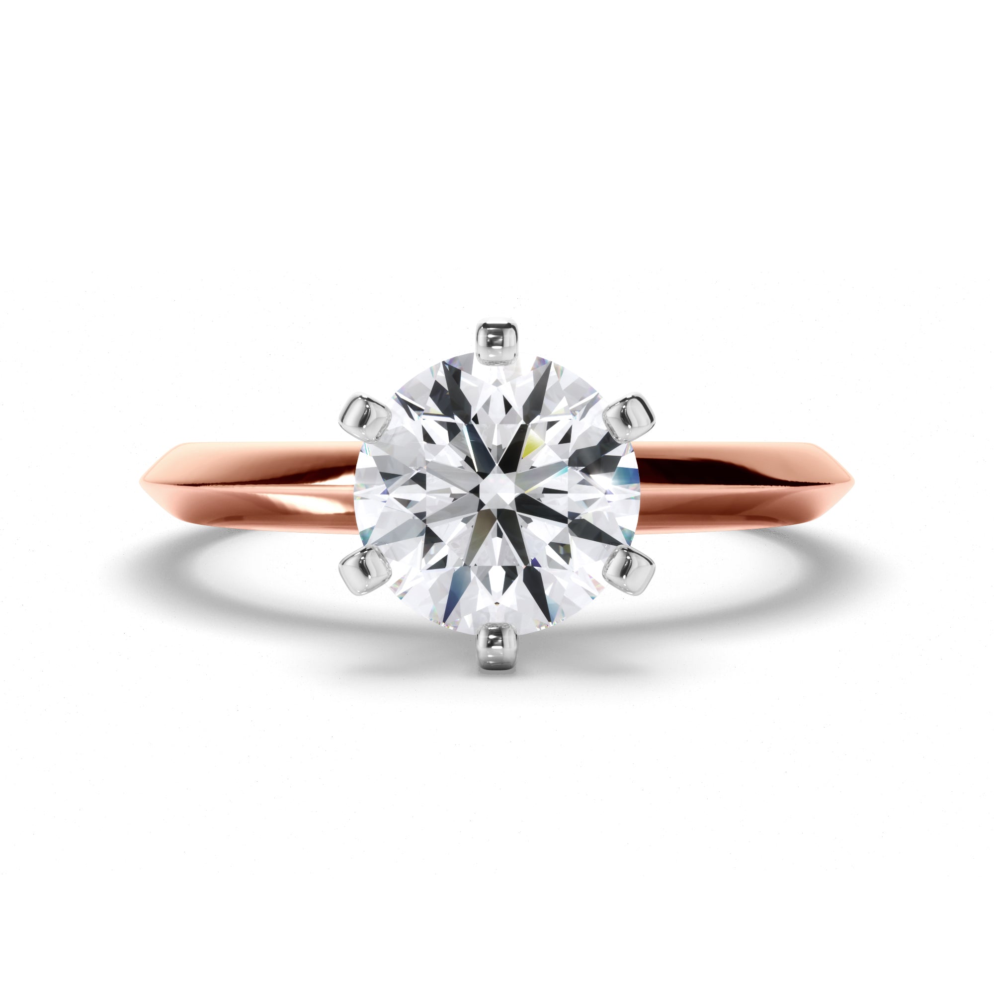 Round Diamond Solitaire Engagement Ring