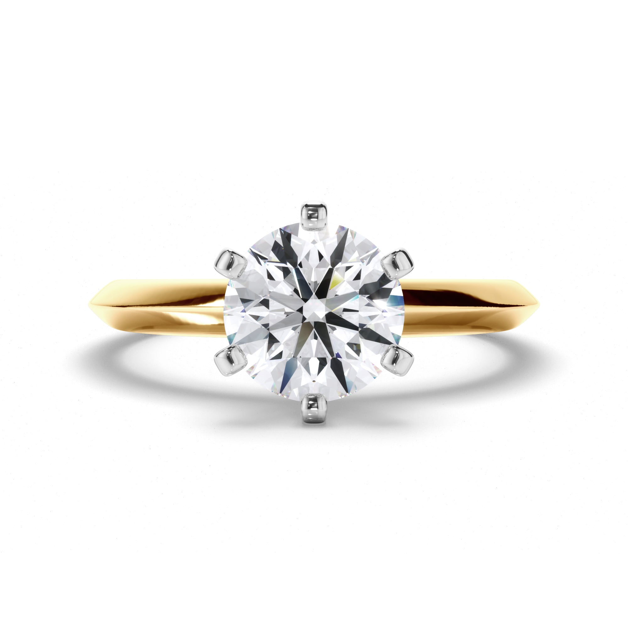 Round Diamond Solitaire Engagement Ring