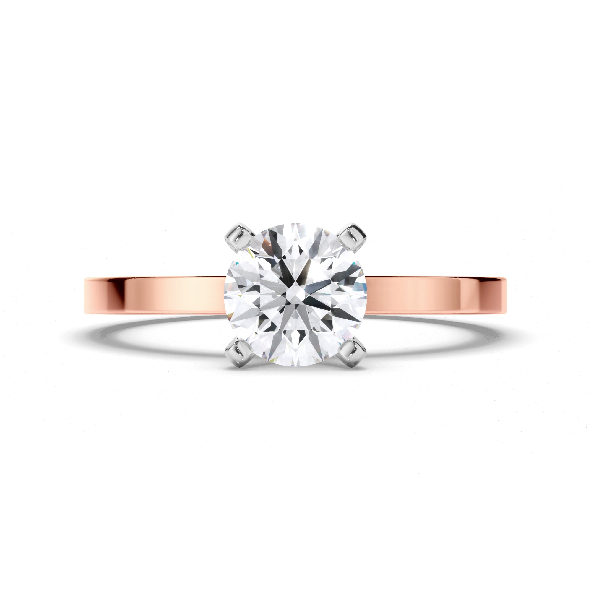 Round Diamond Solitaire Engagement Ring
