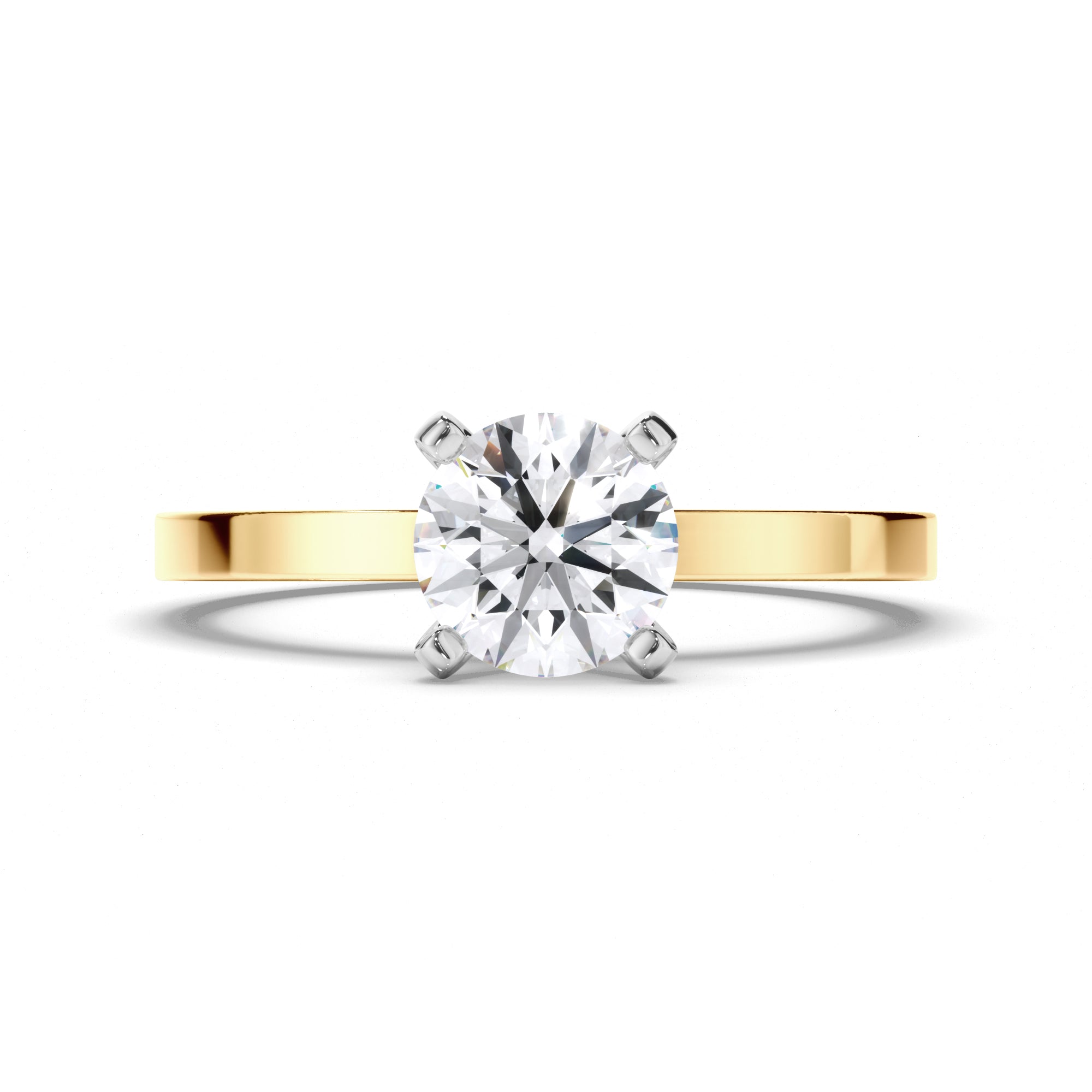 Round Diamond Solitaire Engagement Ring