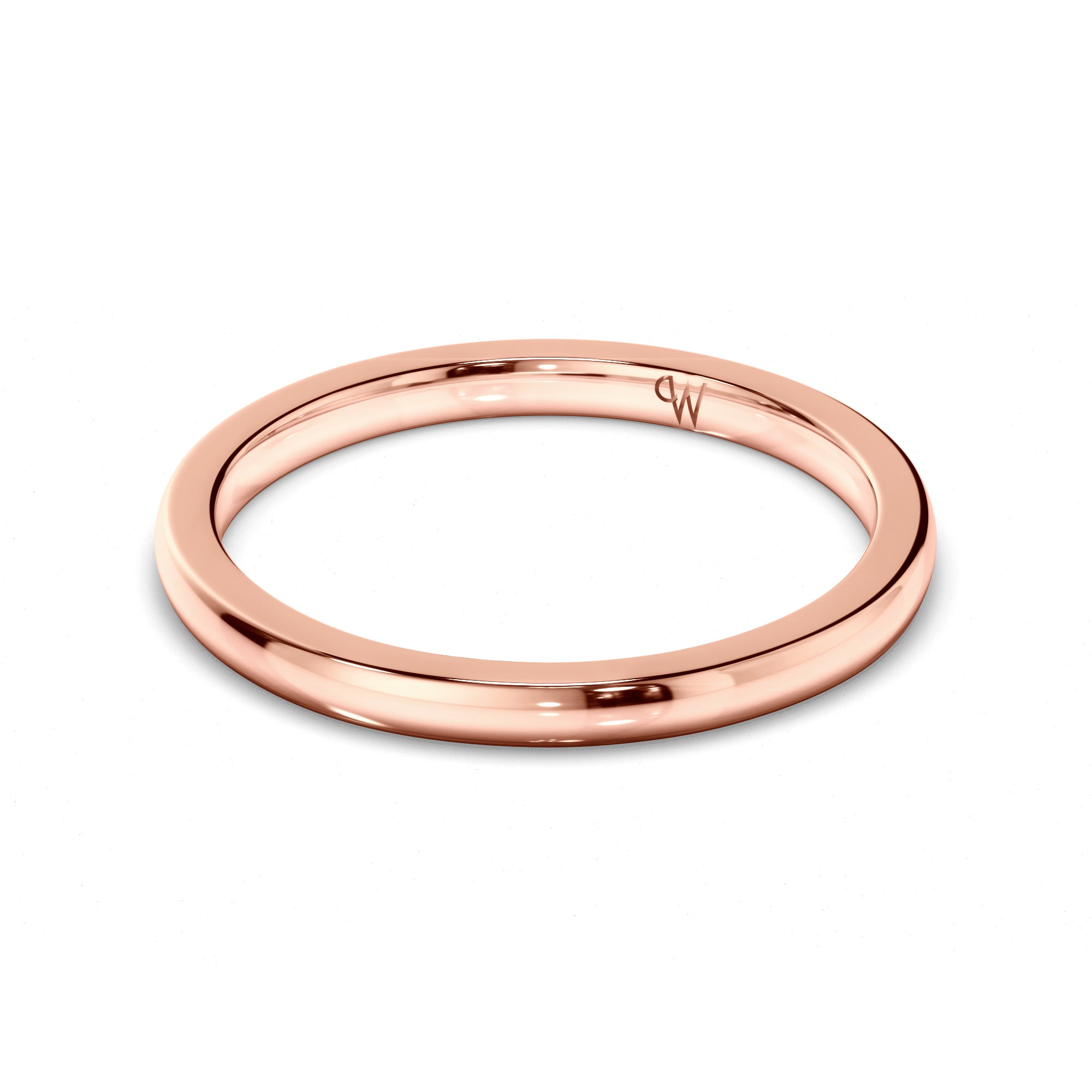 Polished Plain 1.8mm Wedding Ring