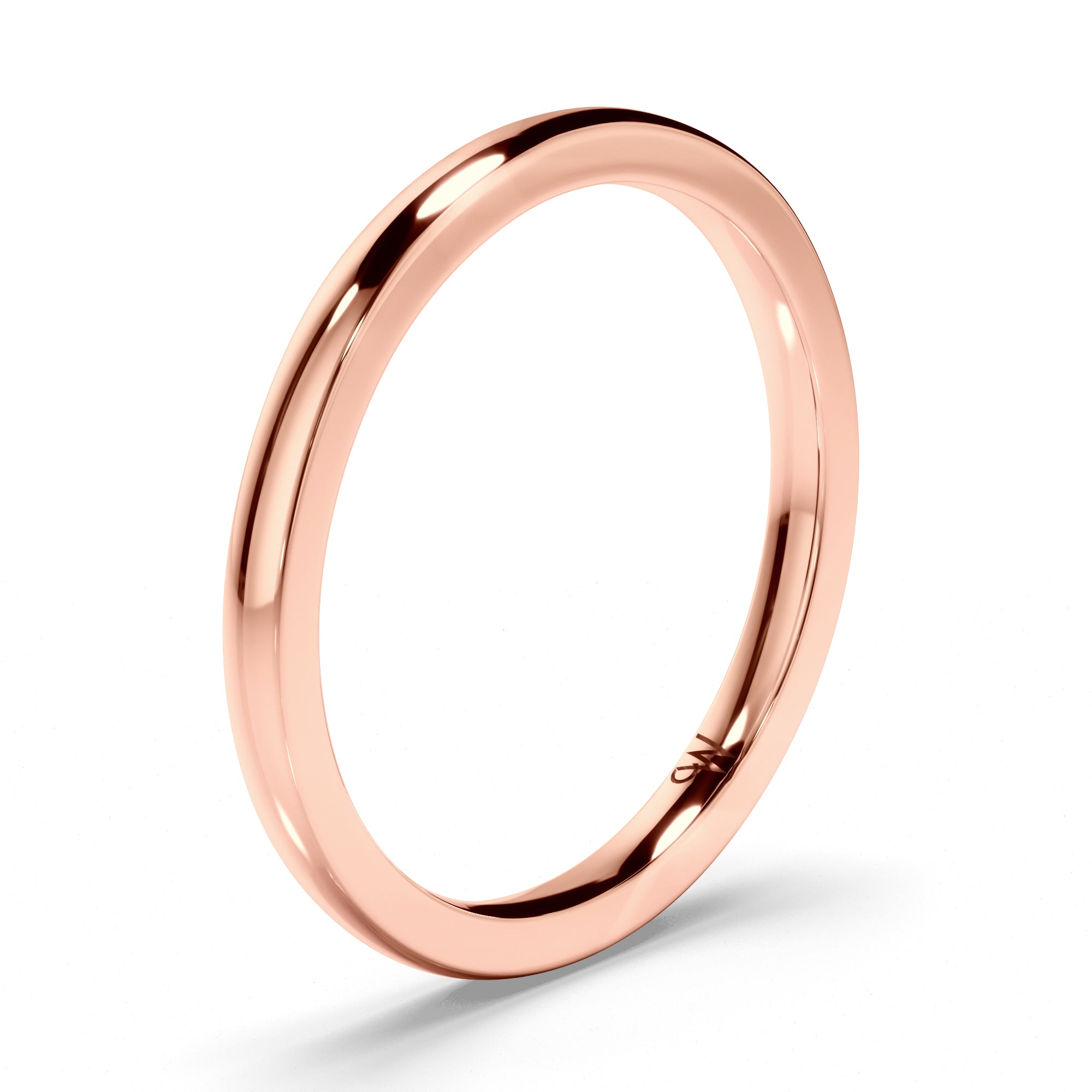 Polished Plain 1.8mm Wedding Ring