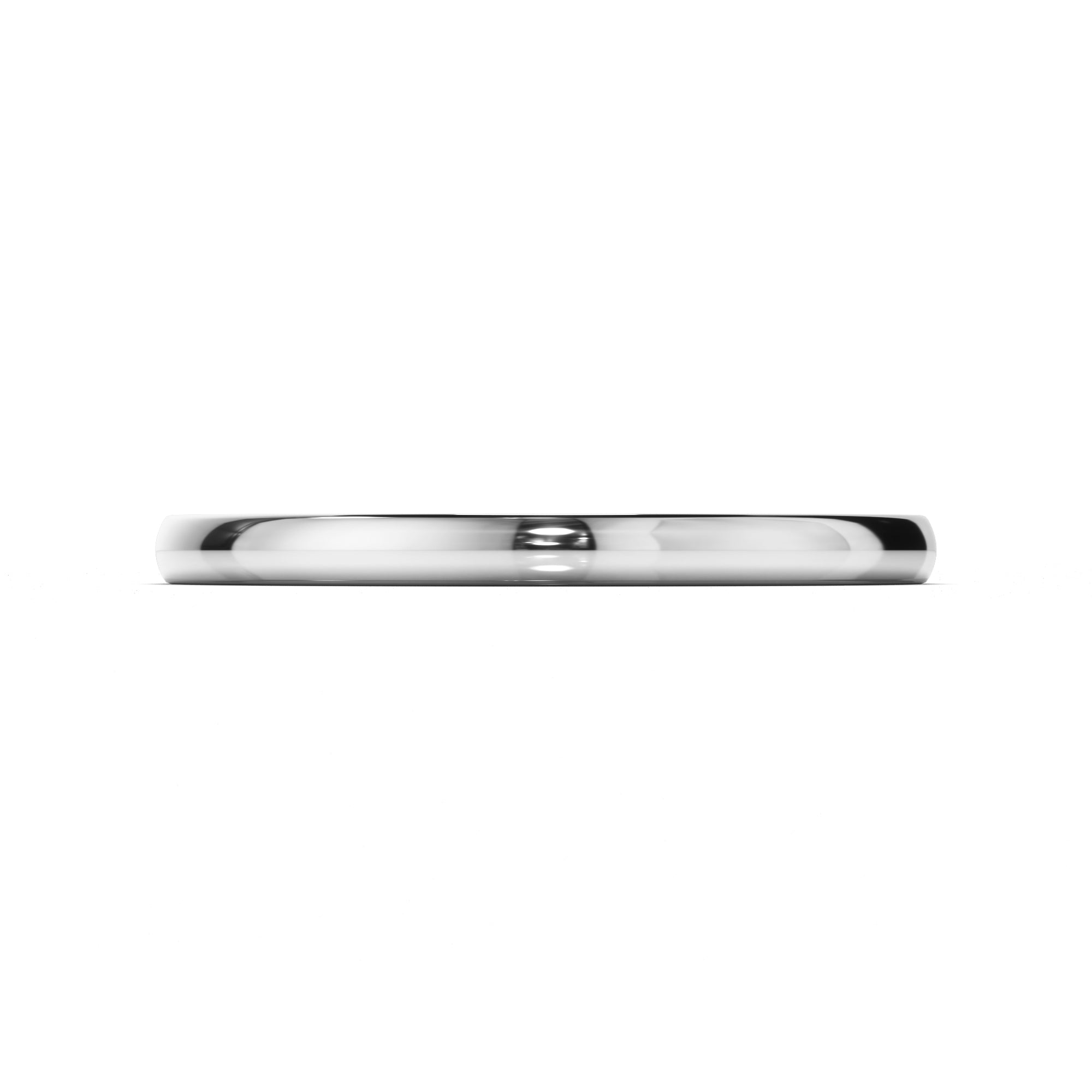 Polished Plain 1.8mm Wedding Ring
