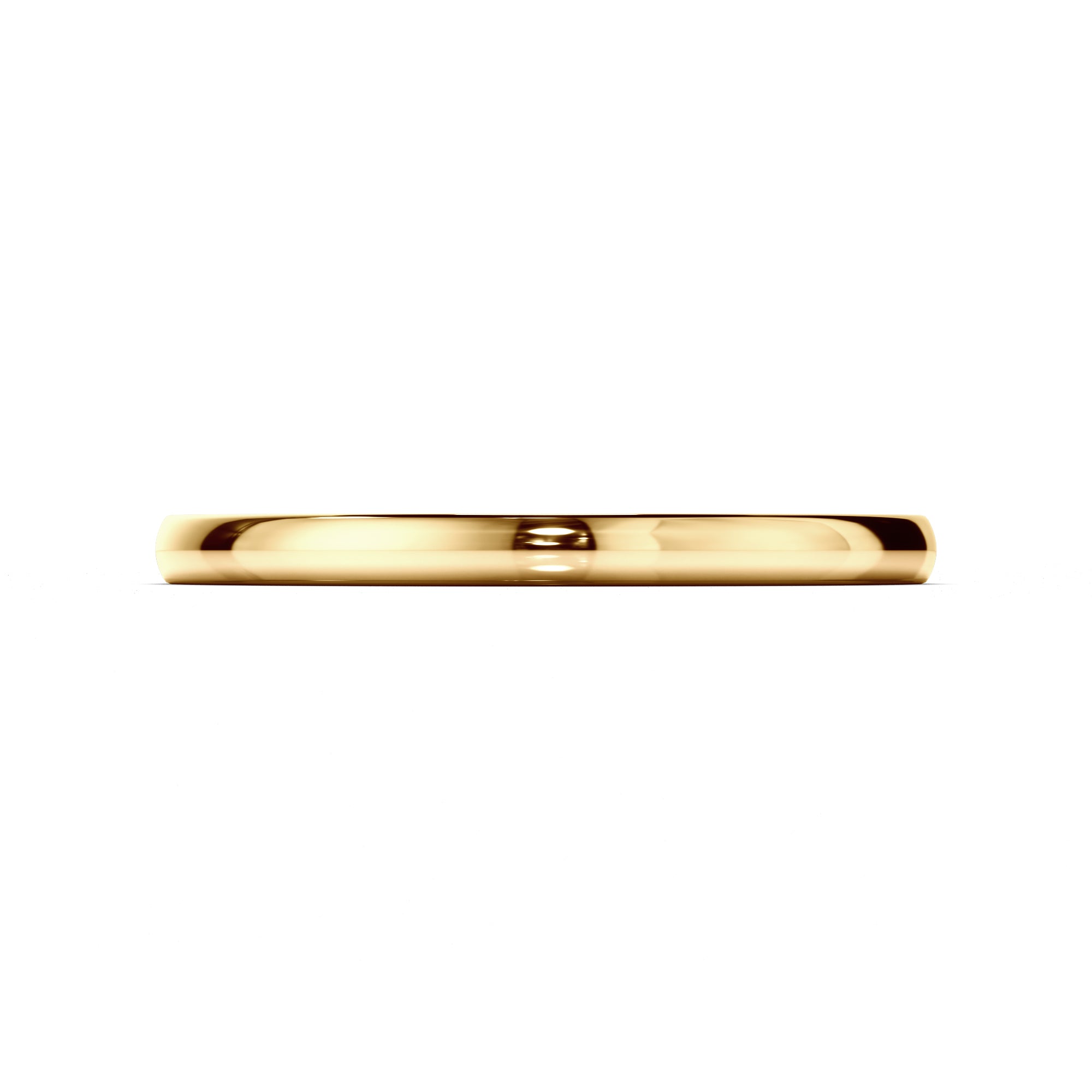Polished Plain 1.8mm Wedding Ring