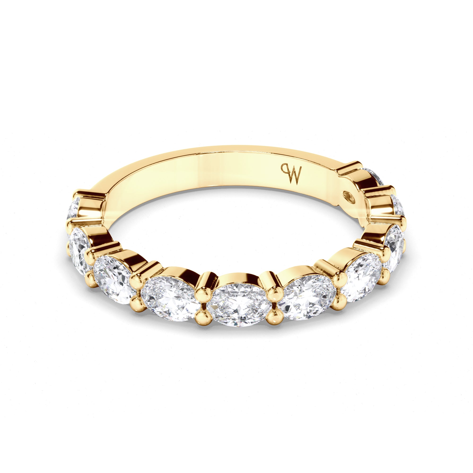 Oval Cut Diamond Wedding Ring