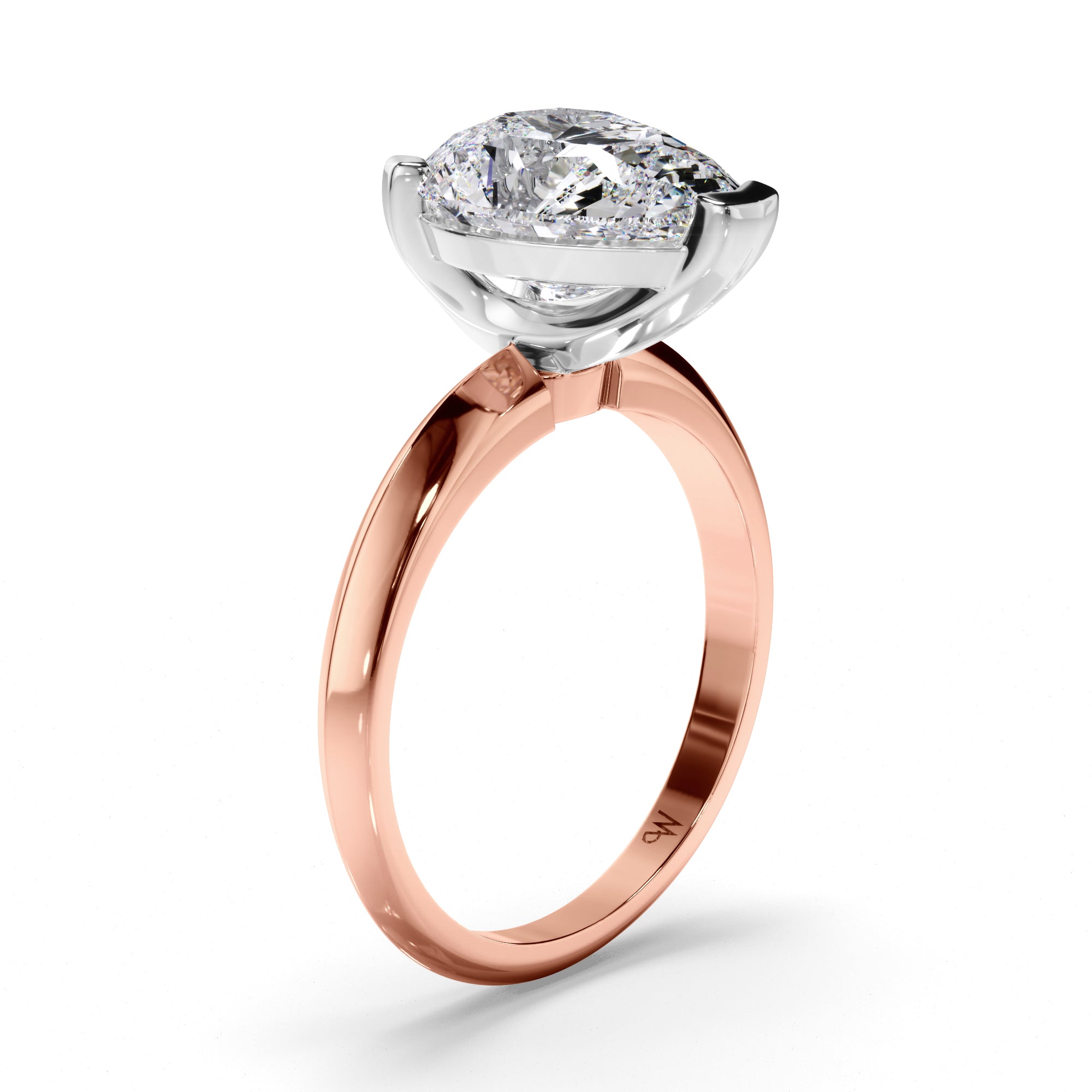 Pear Diamond Solitaire Engagement Ring