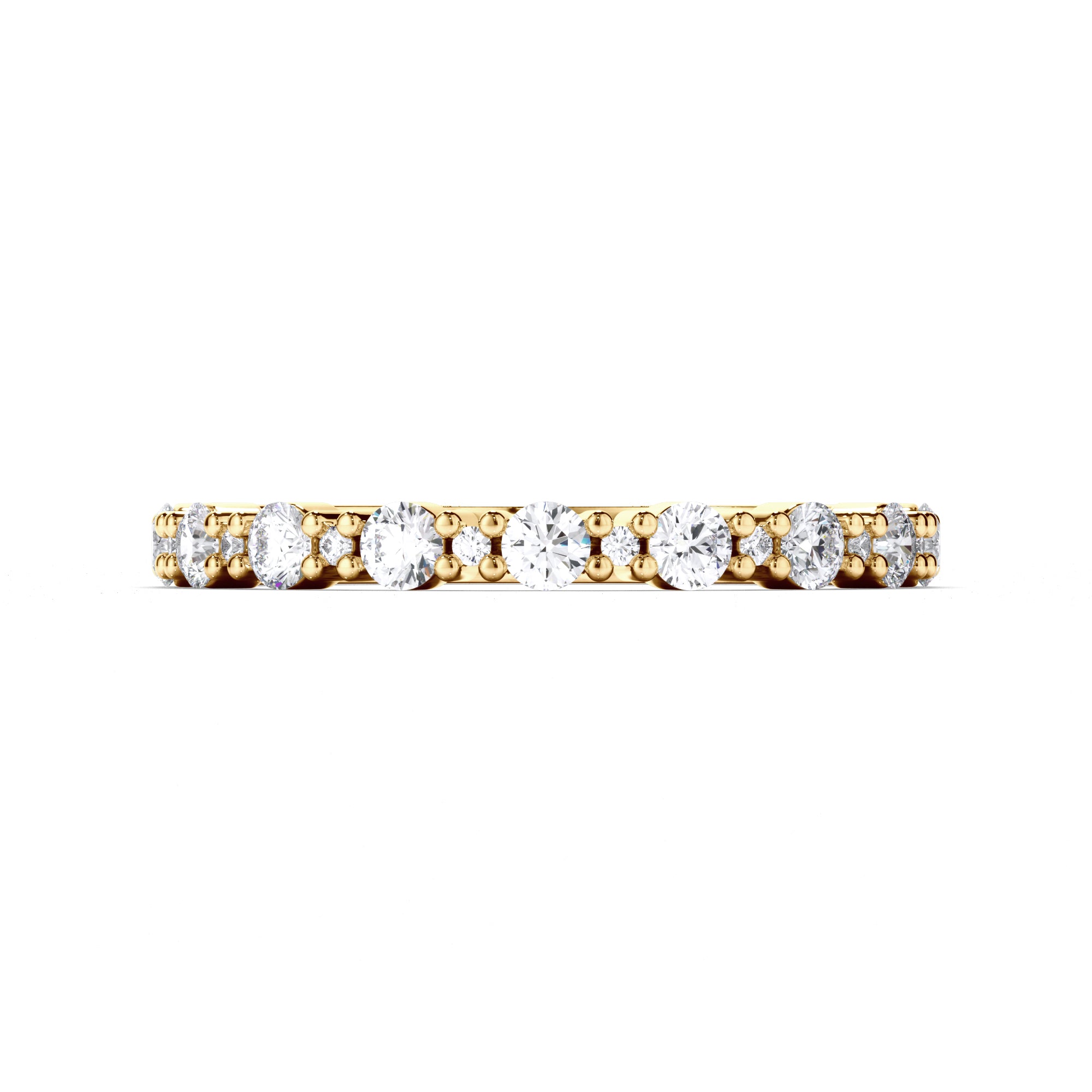 Round Brilliant Cut Diamond Wedding Ring