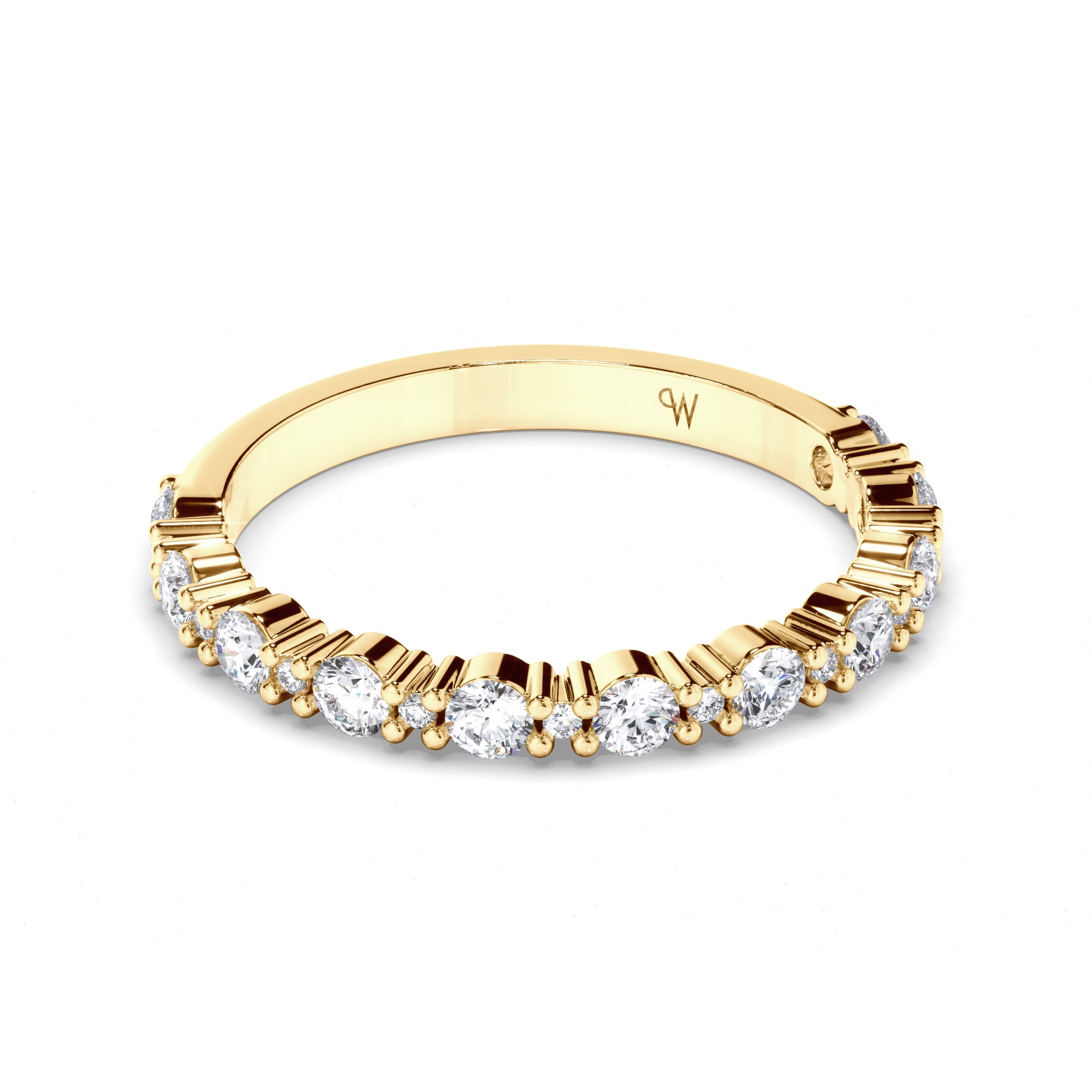 Round Brilliant Cut Diamond Wedding Ring