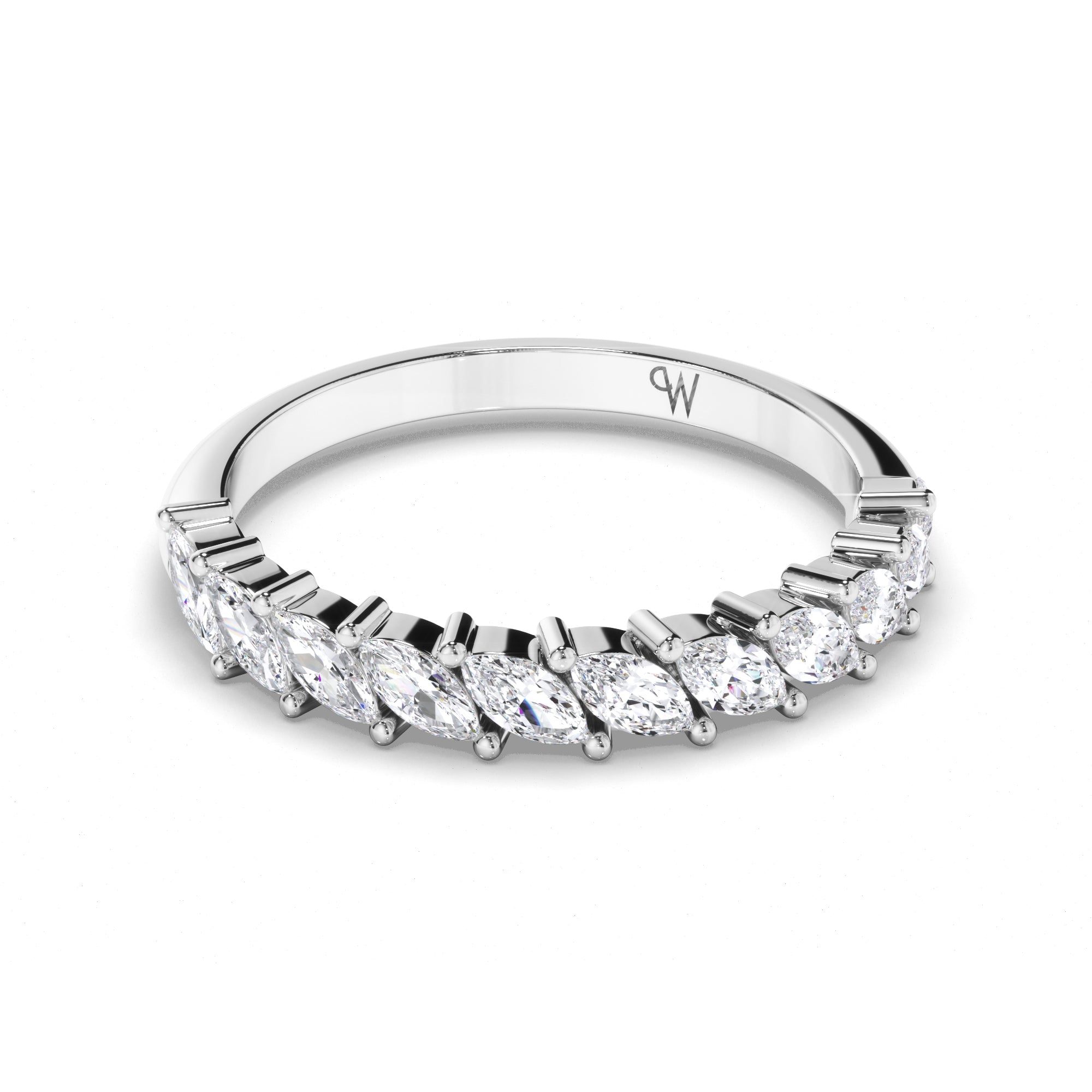 Marquise Diamond Wedding Ring