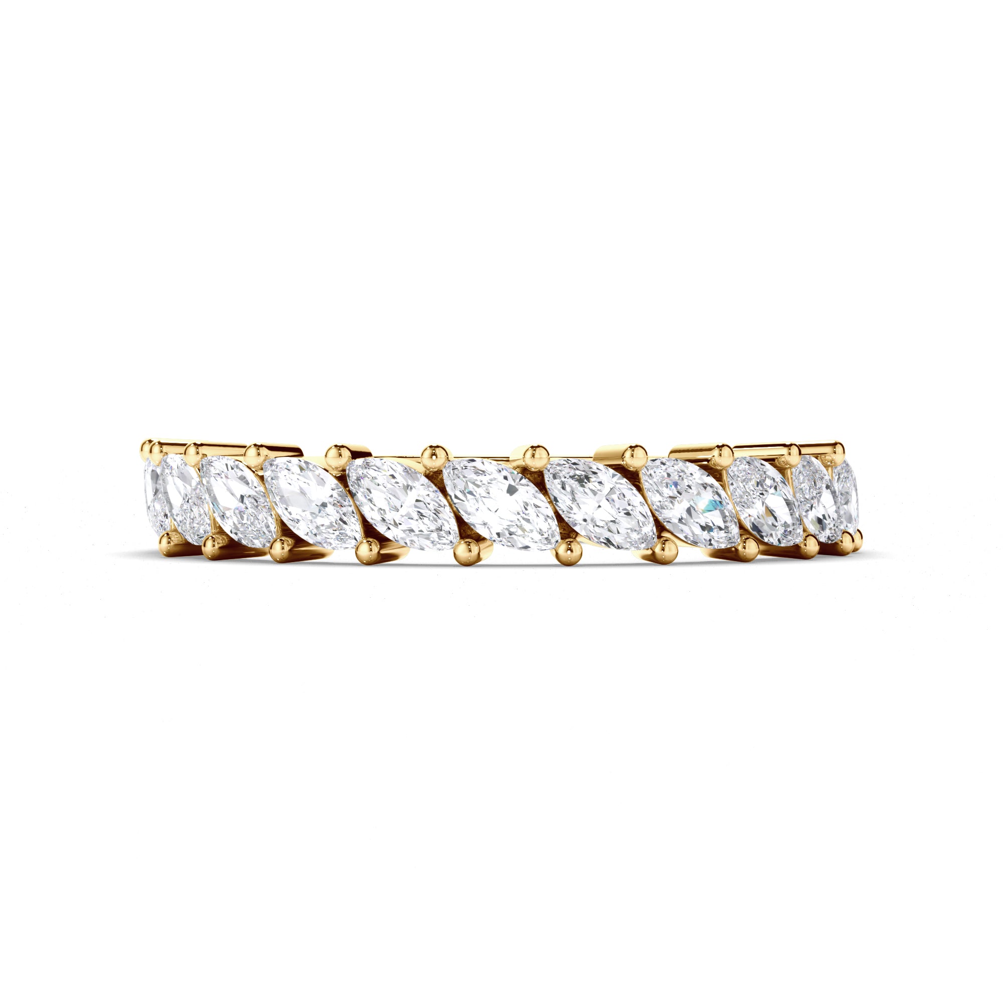 Marquise Diamond Wedding Ring