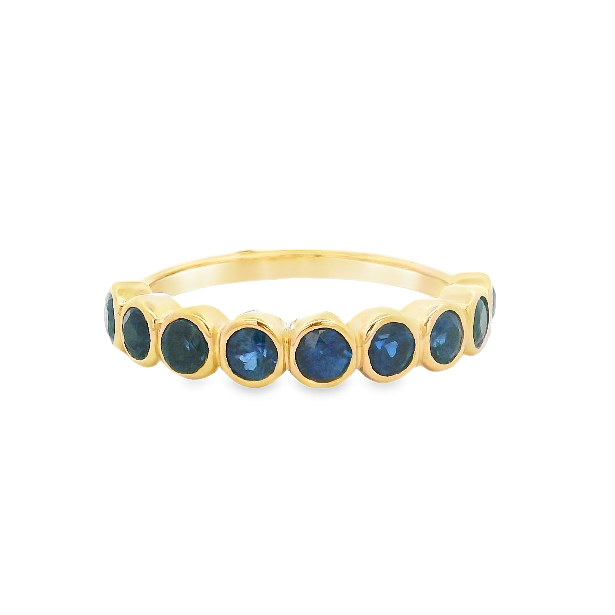 9ct Yellow Gold Sapphire Ring
