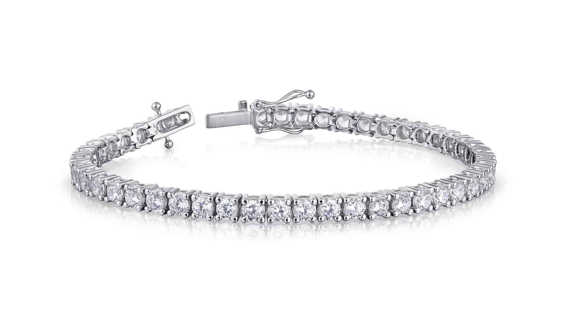 Diamond Set Tennis Bracelet